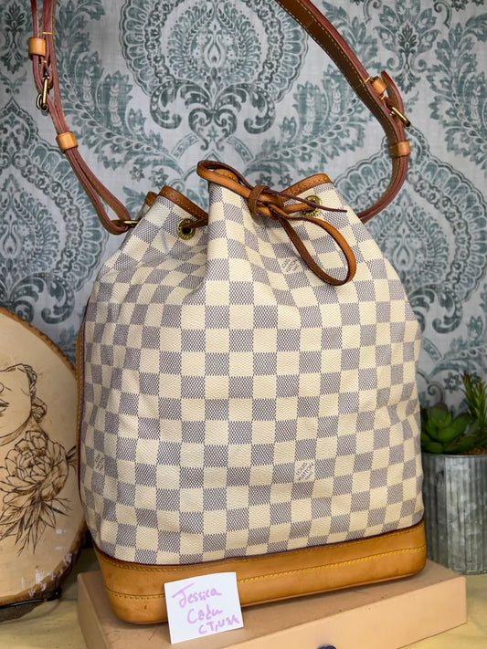 Damier Azur Noe GM