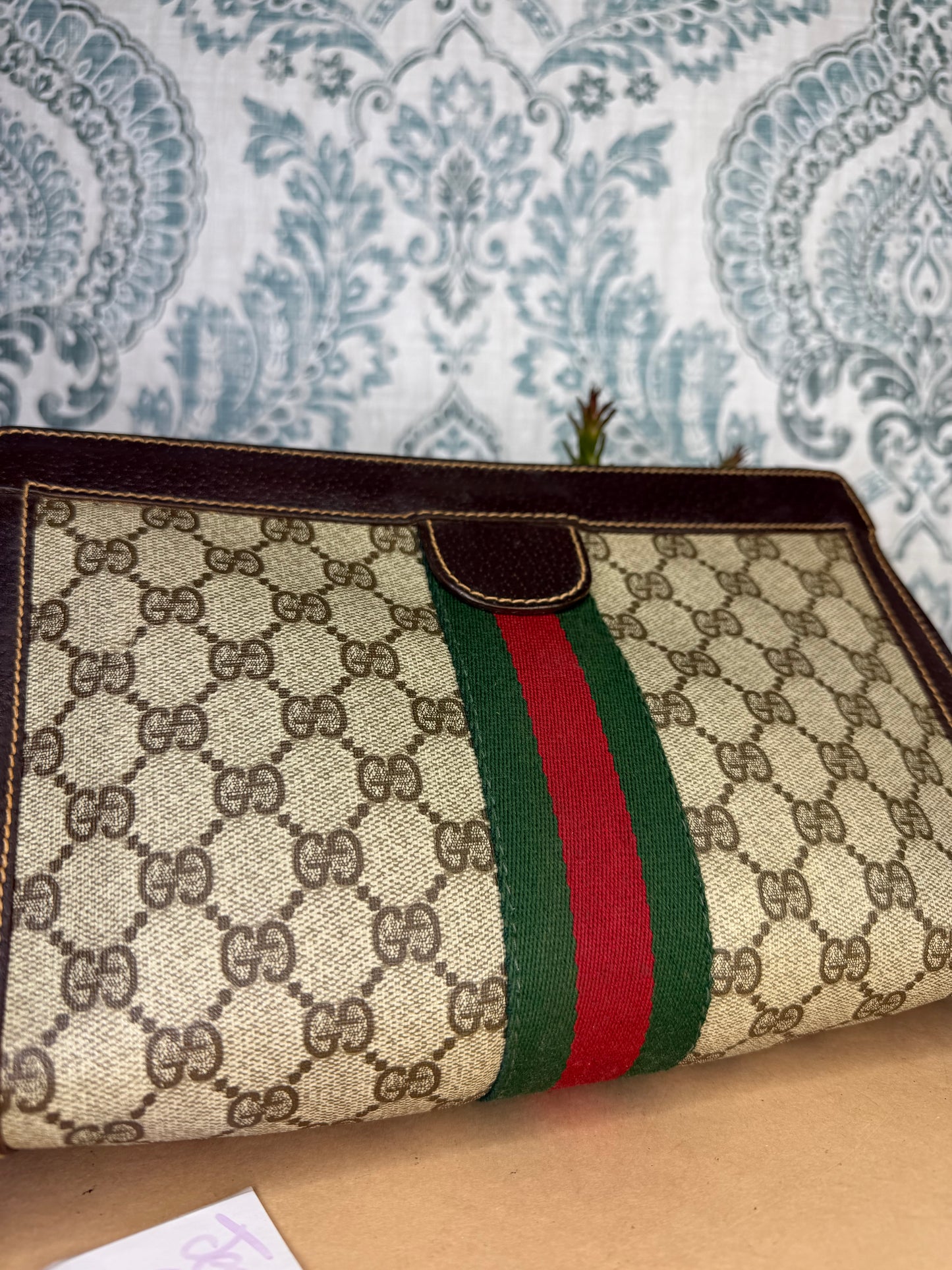 Gucci Supreme Sherry Line Clutch #2 (Parfums)
