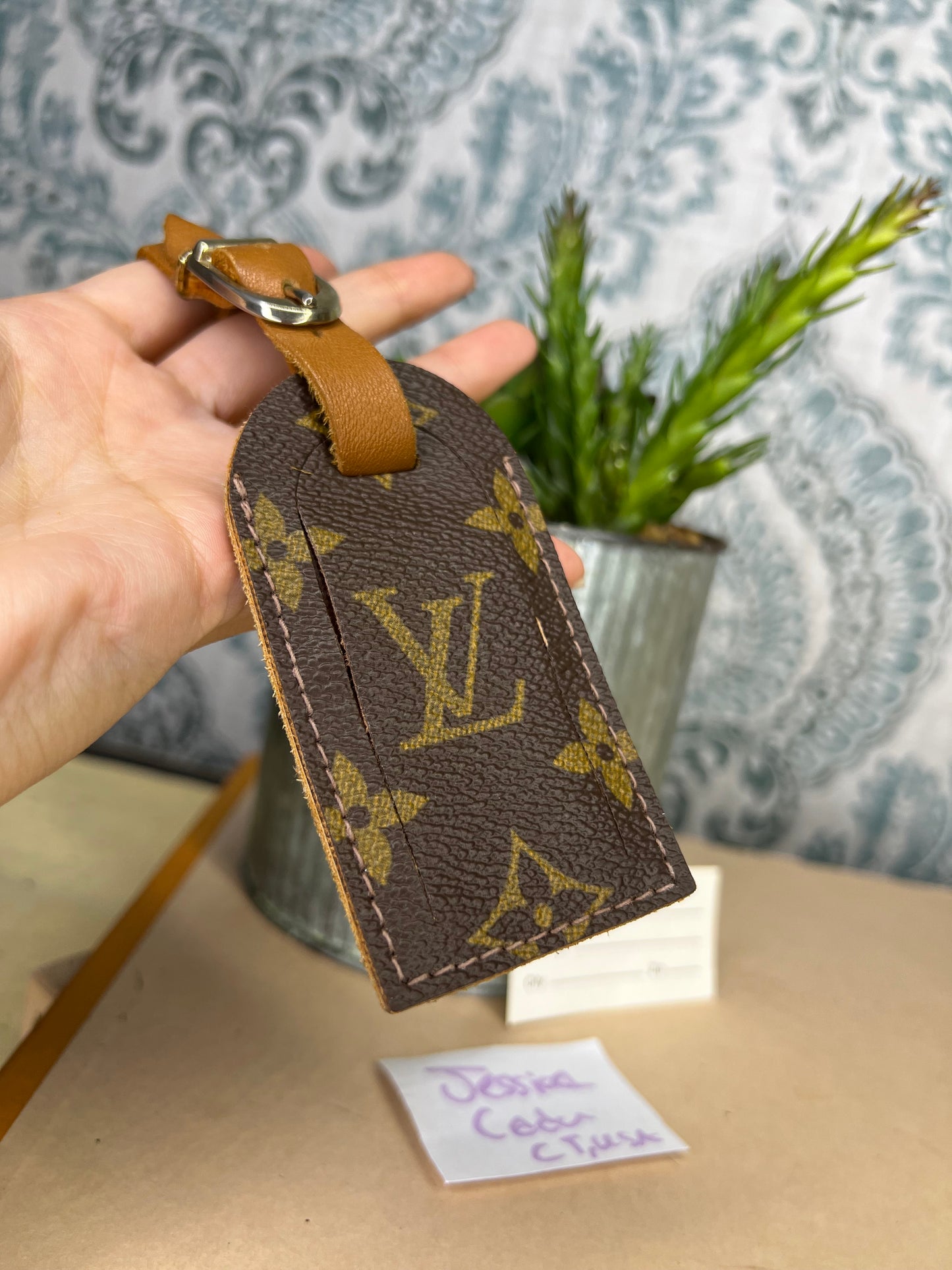 Louis Vuitton French Company Luggage Tag