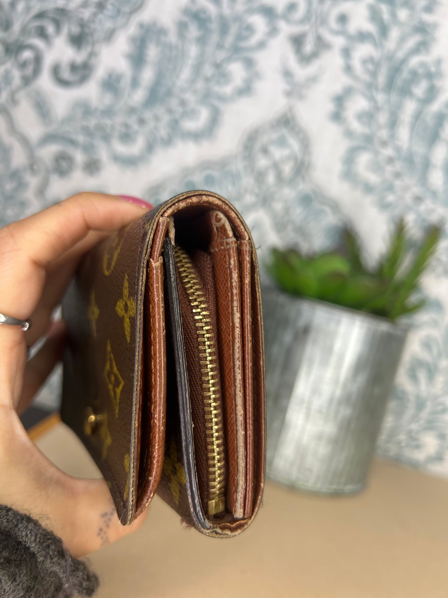 Louis Vuitton Porte Monnaie Tresor Wallet #1