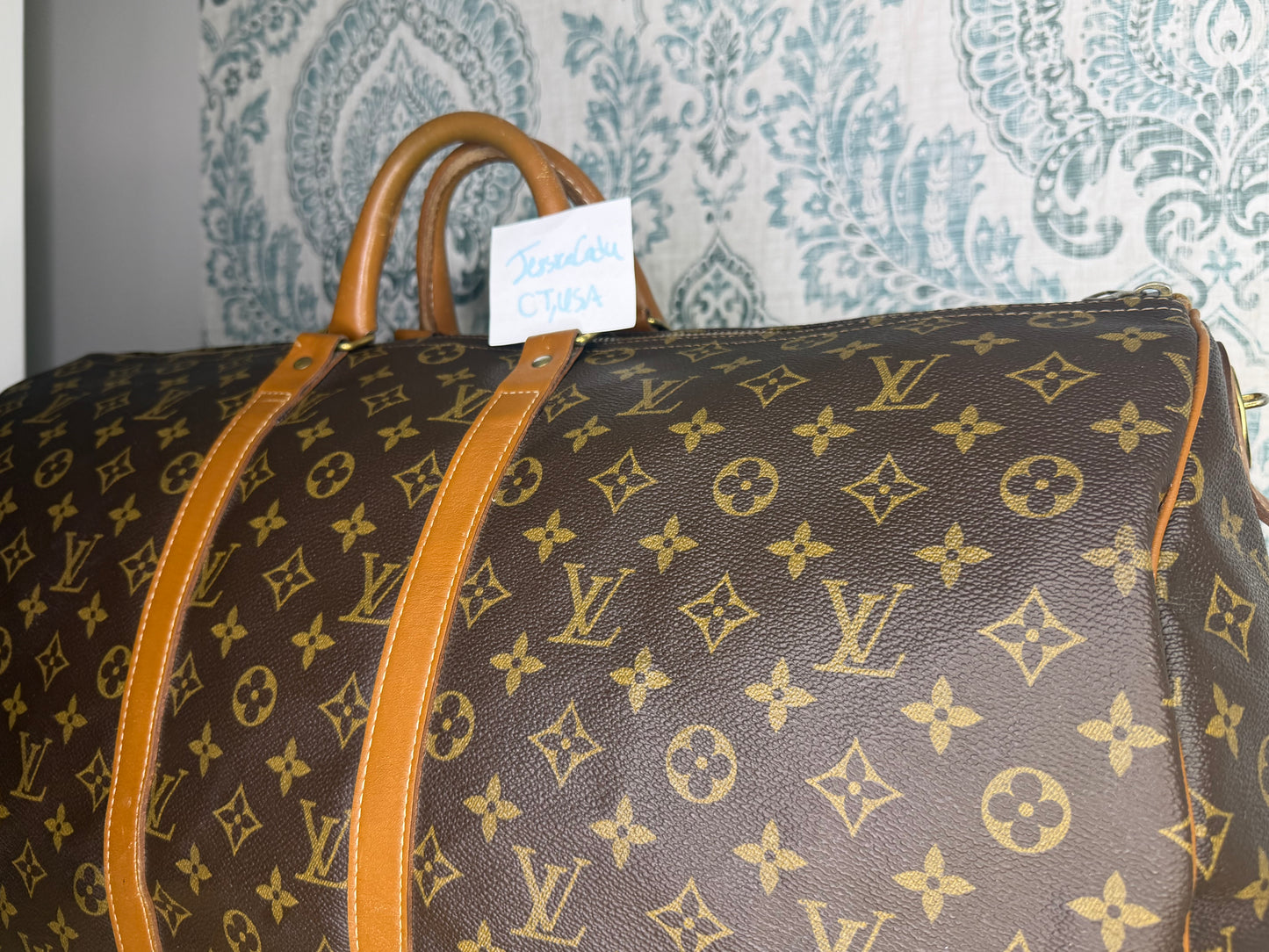 Louis Vuitton French Company Keepall 55