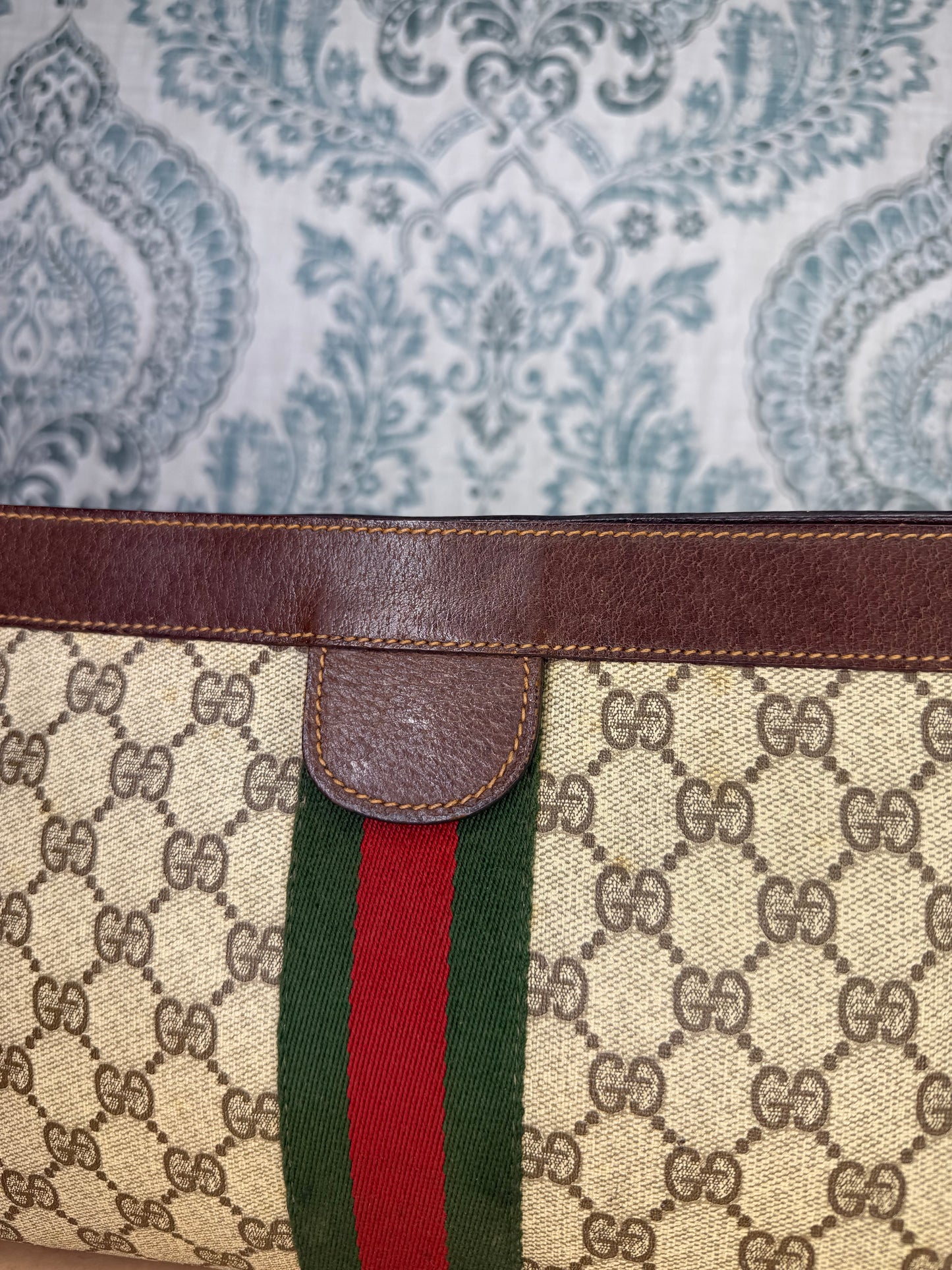 Gucci Supreme Sherry Line Clutch #1 (Parfums)