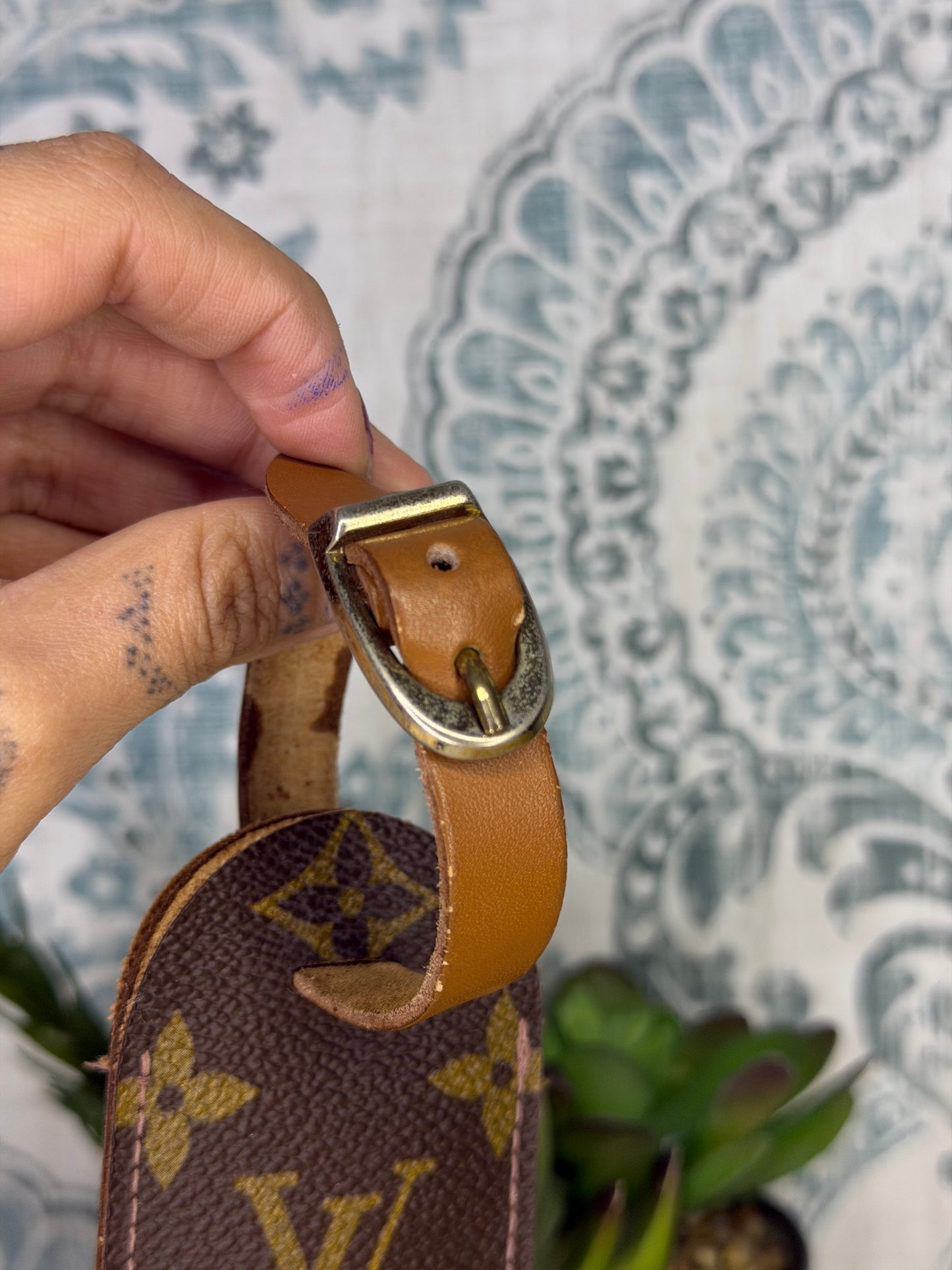 Louis Vuitton French Company Luggage Tag