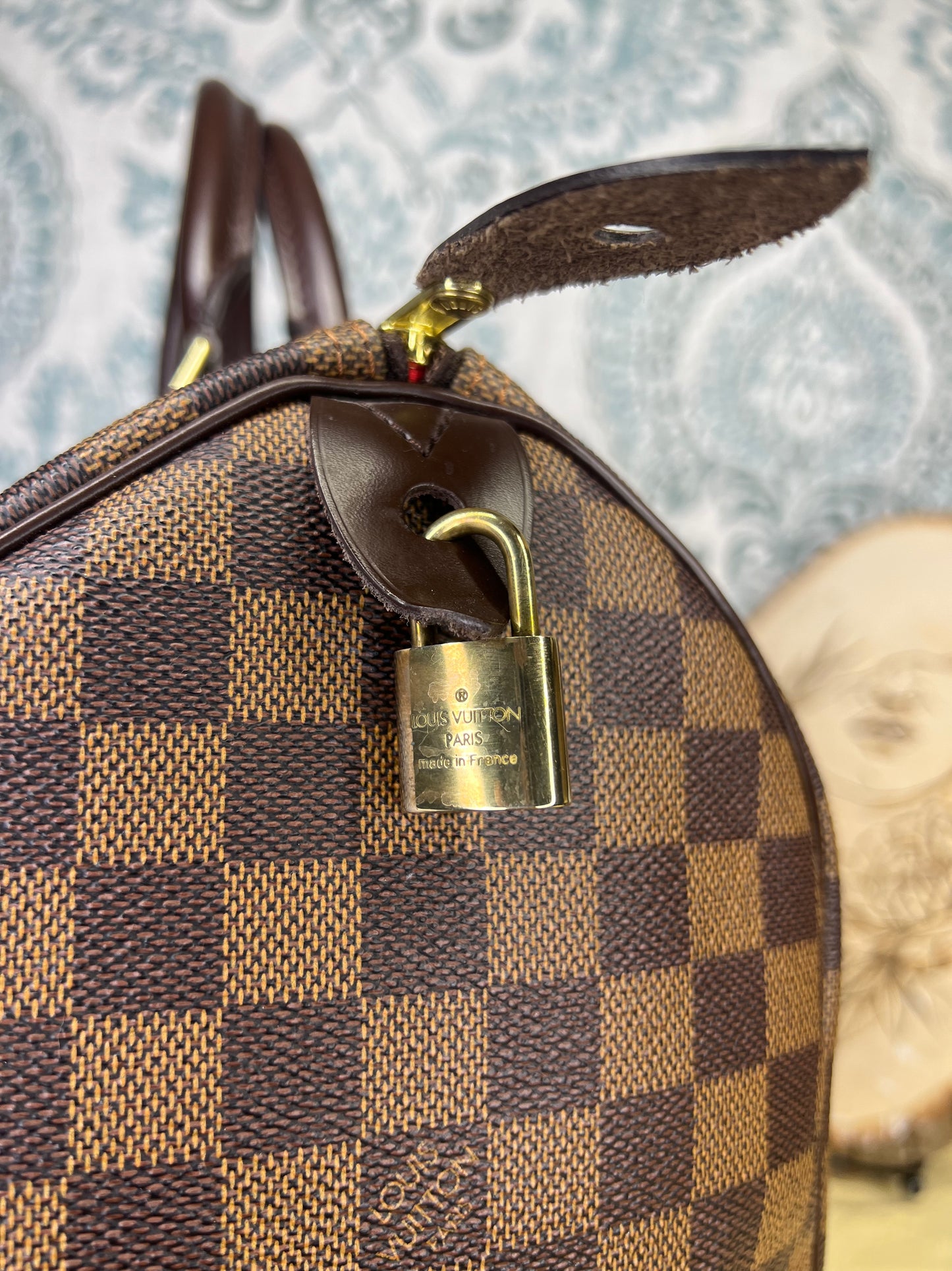 Louis Vuitton Speedy 30 Damier Ebene