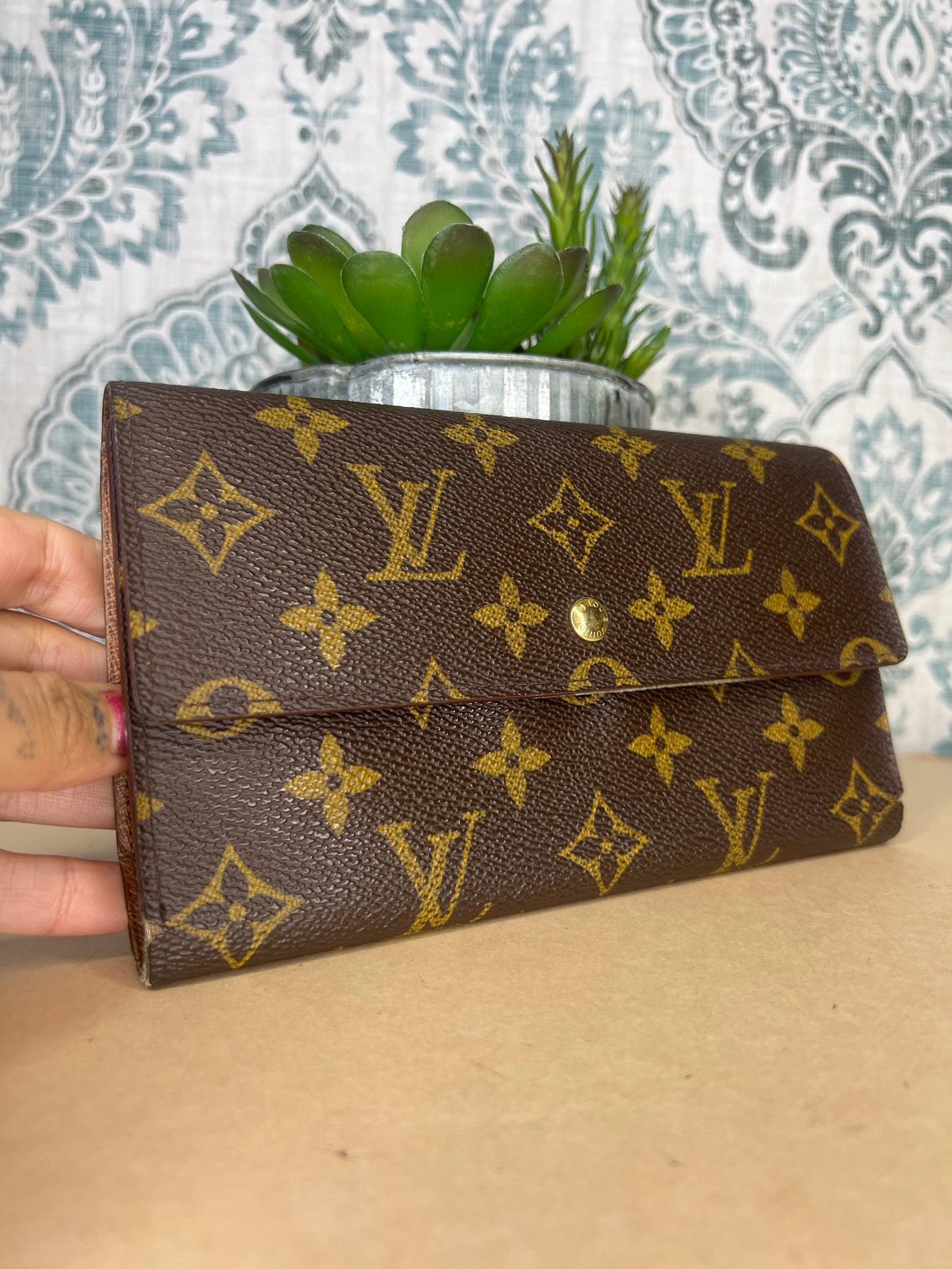 Louis Vuitton Monogram Porte Tresor International Wallet #1