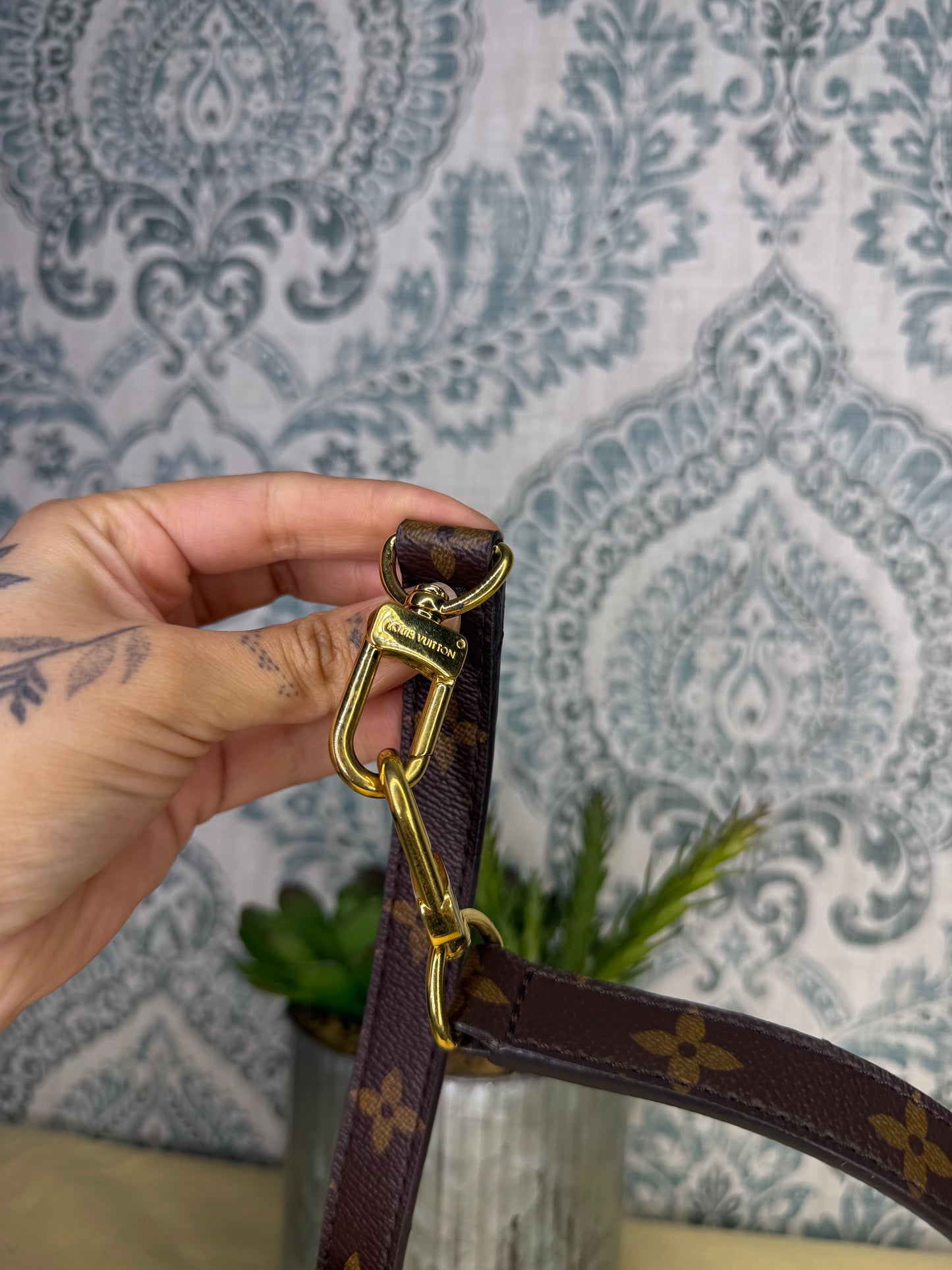 Louis Vuitton Monogram Short Shoulder Strap