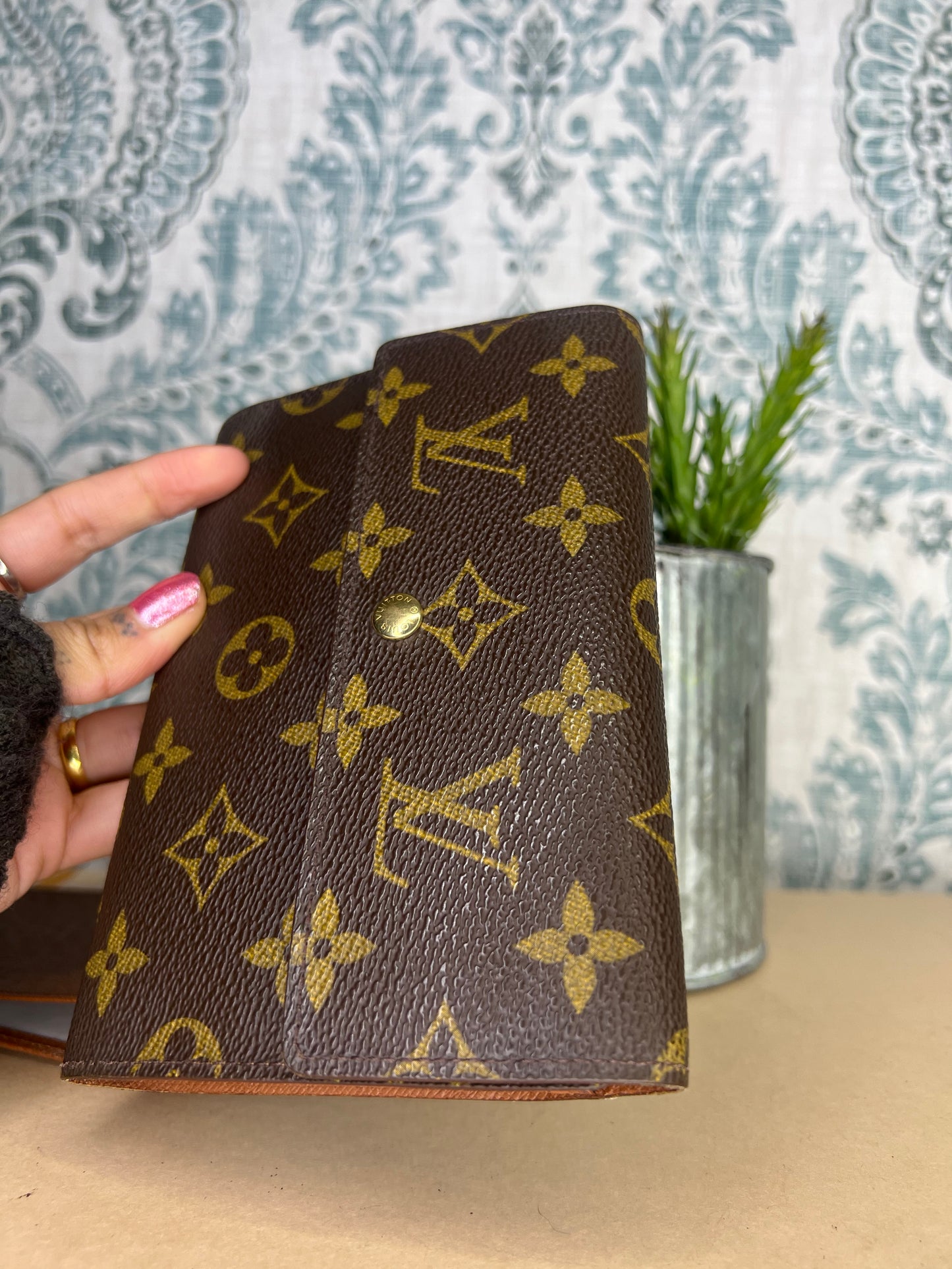 Louis Vuitton Monogram Passport Trifold Wallet #6