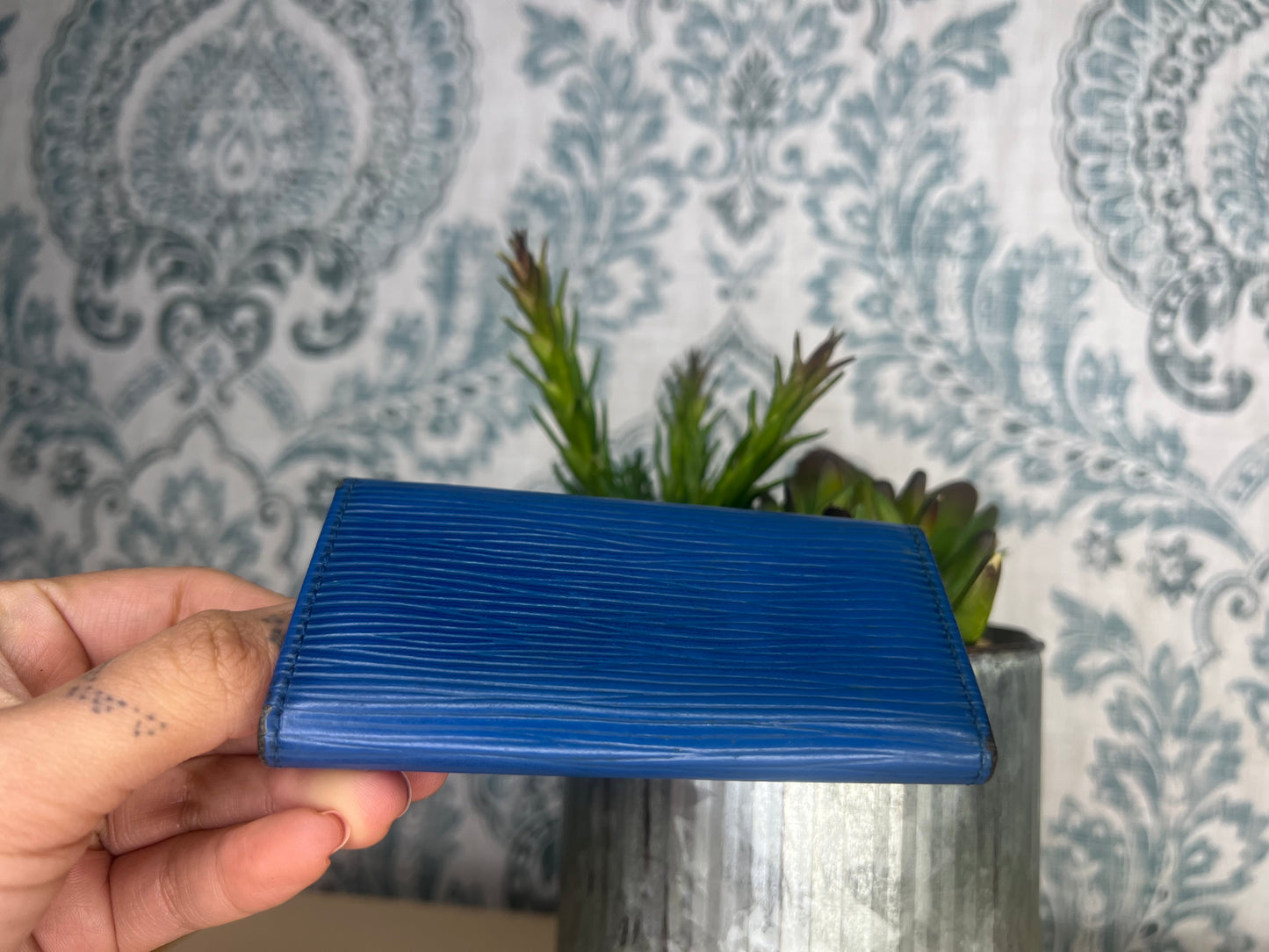 Louis Vuitton Epi Blue Key Holder #1