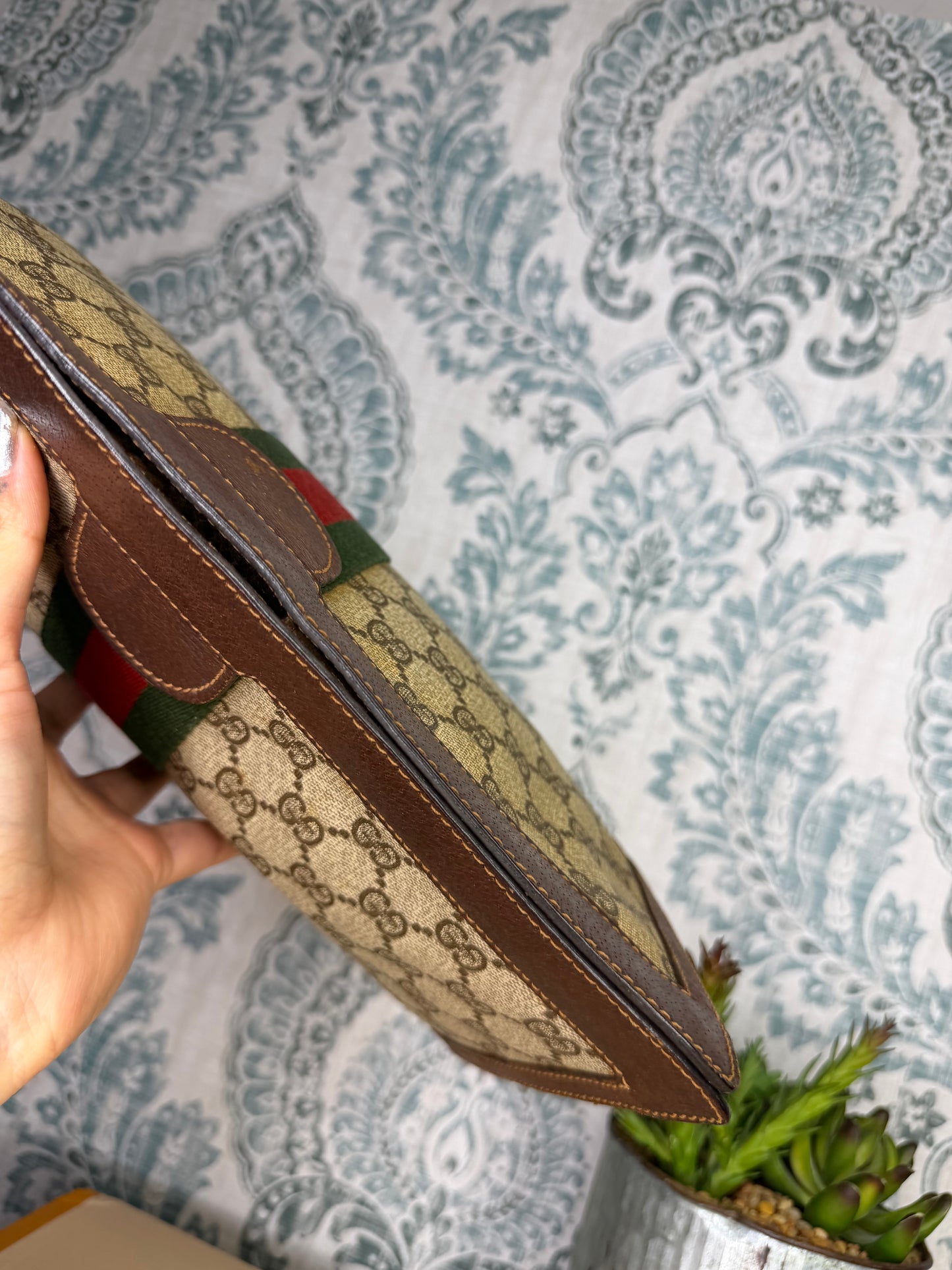 Gucci Supreme Sherry Line Clutch #1 (Parfums)