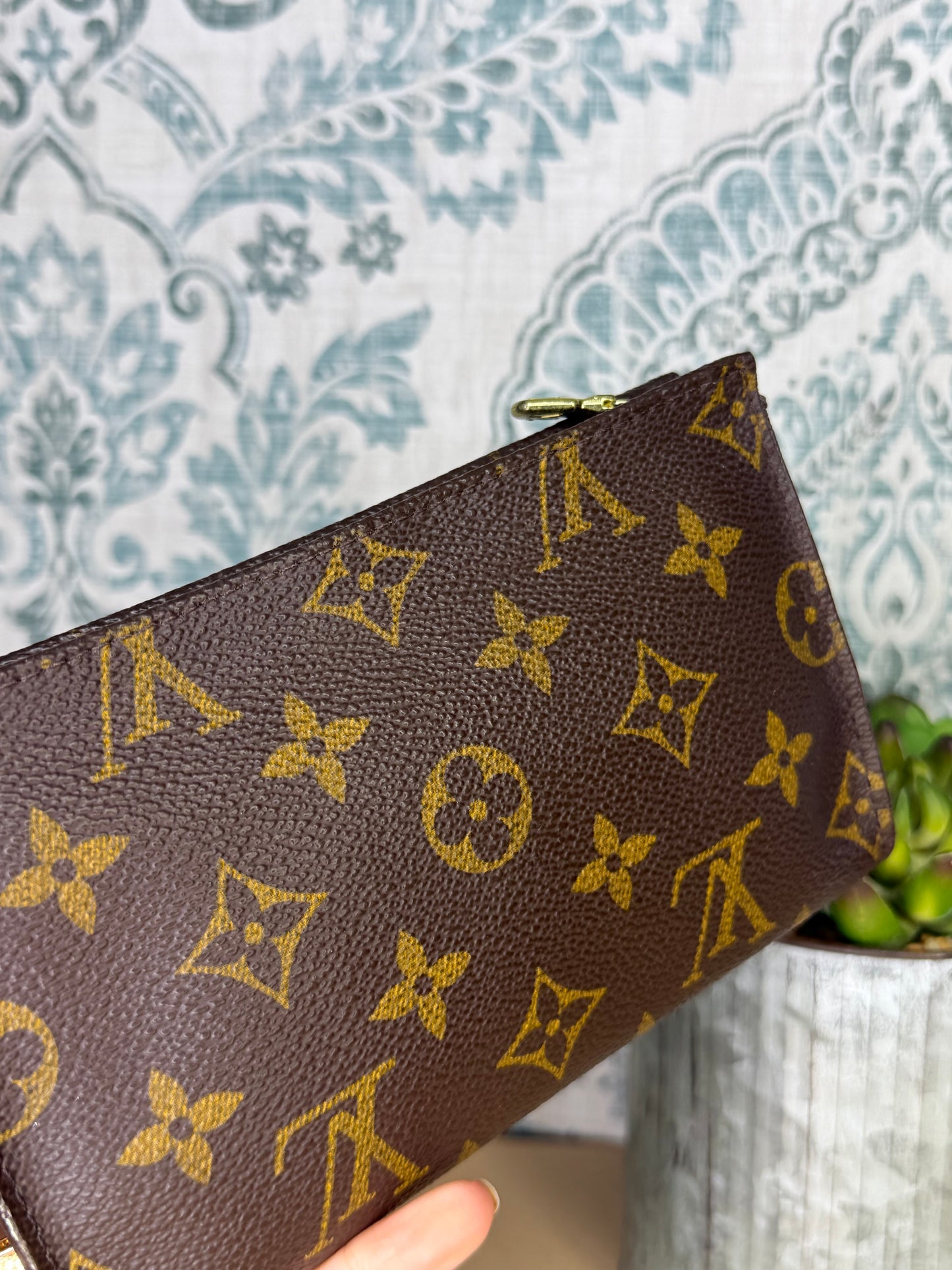 Louis Vuitton Monogram Bucket PM Pochette #4J