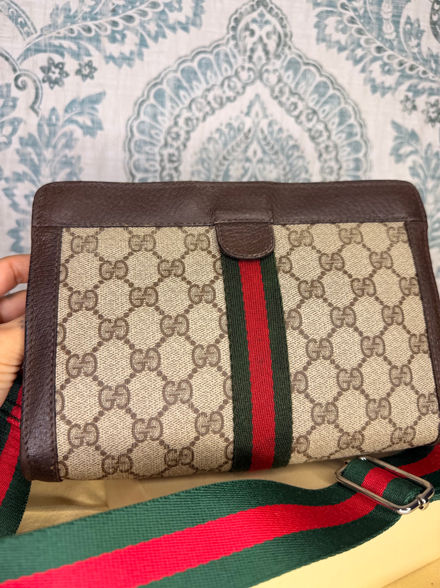 Gucci Vintage Sherry Line Crossbody