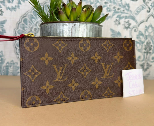 Louis Vuitton Felicie Zip Insert Fuschia