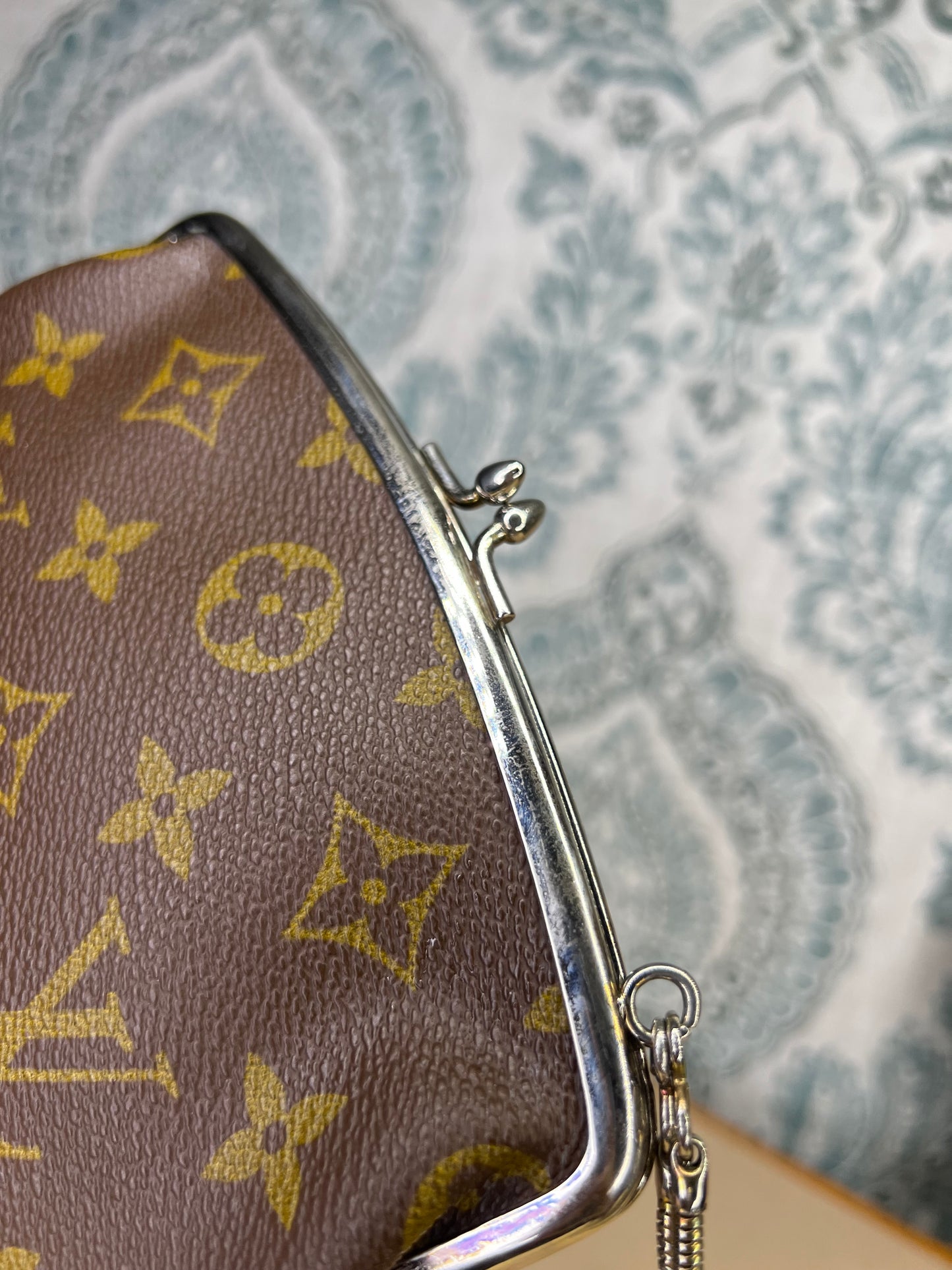 Louis Vuitton French Company Kisslock Pouch