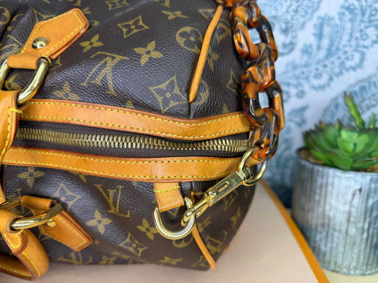 Louis Vuitton Limited Edition Stephen Sprouse Boston Bag