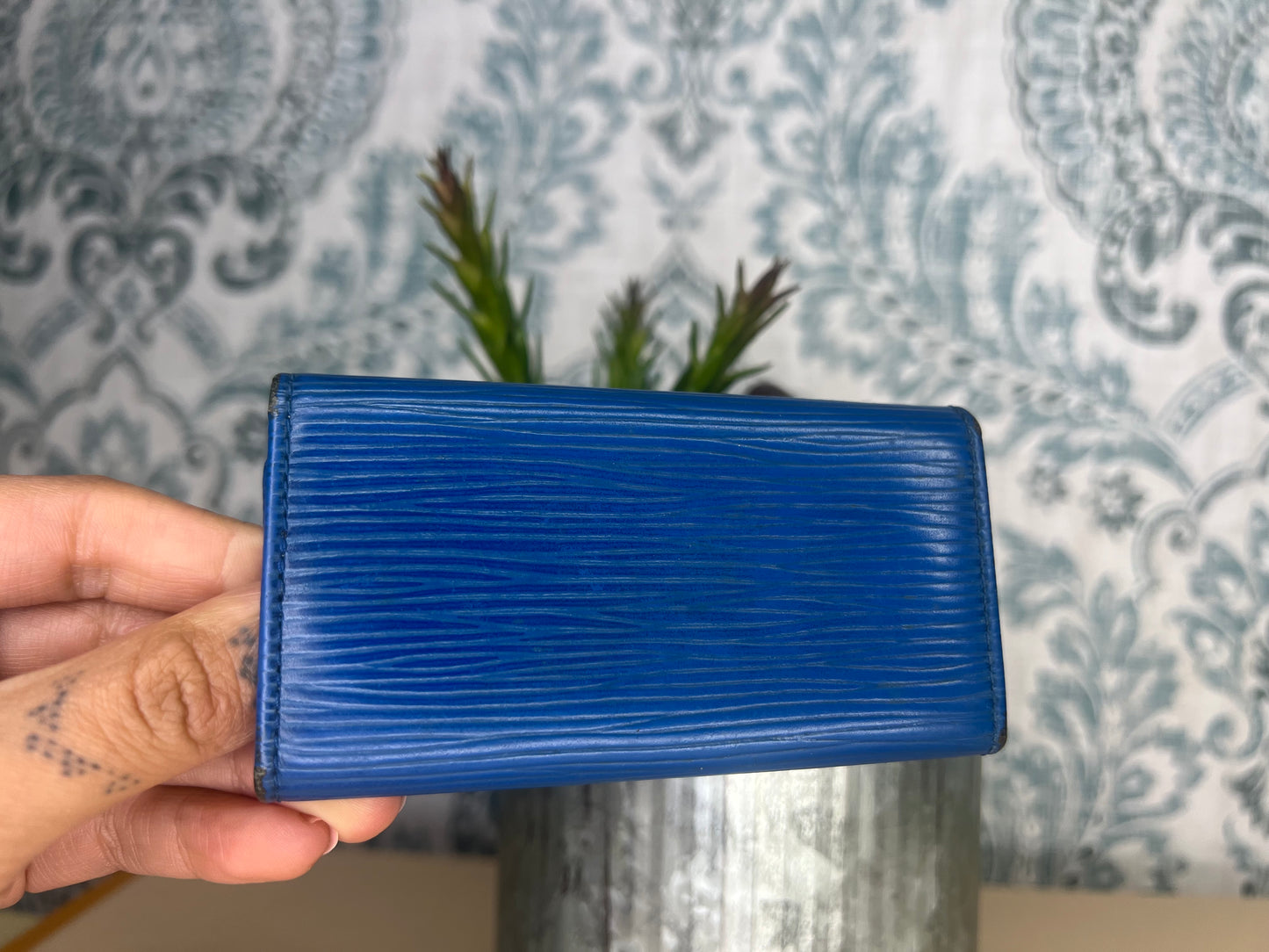 Louis Vuitton Epi Blue Key Holder #1