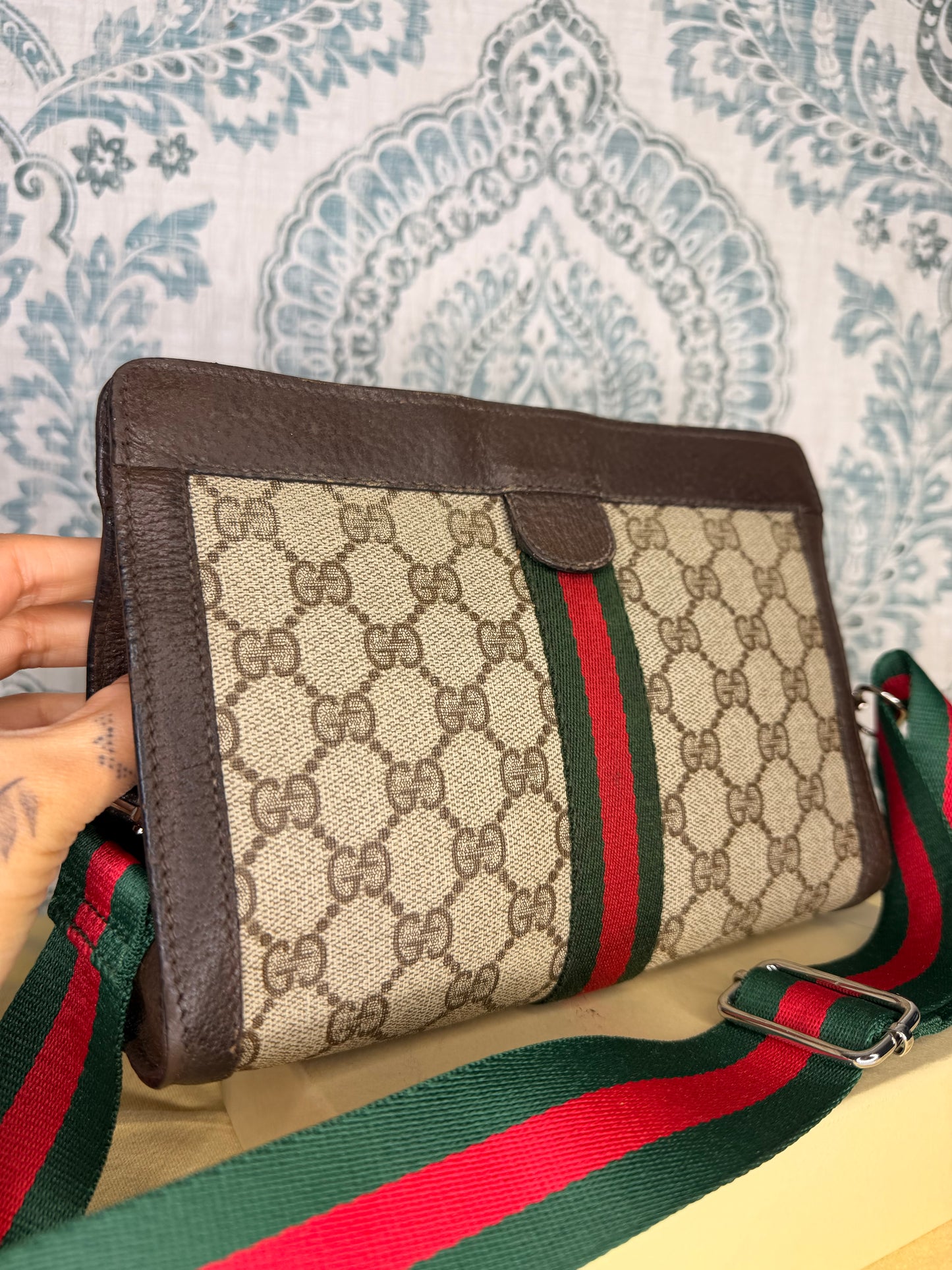 Gucci Vintage Sherry Line Crossbody