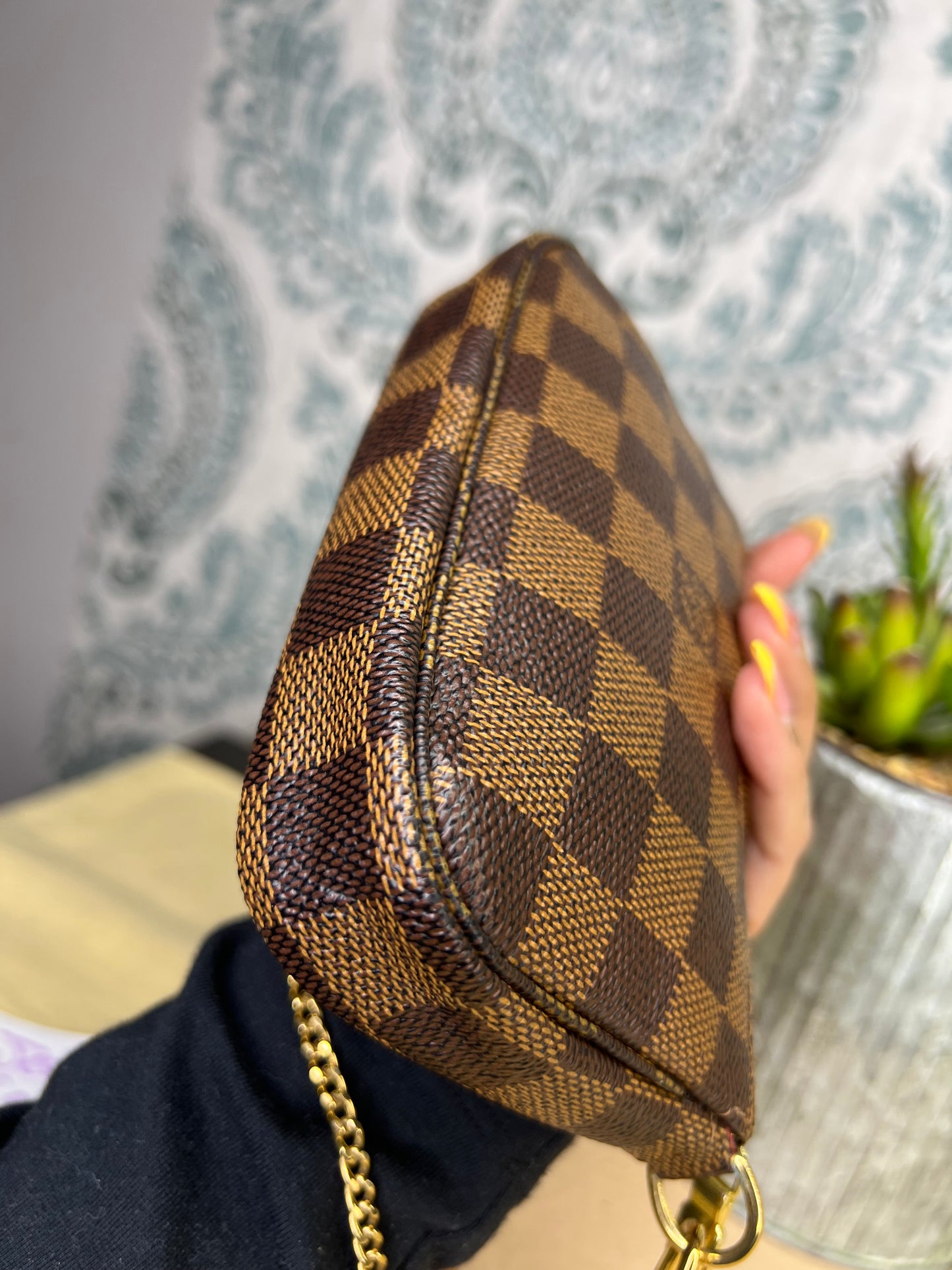 Louis Vuitton Damier Ebene Trunks & Bags Mini Pochette