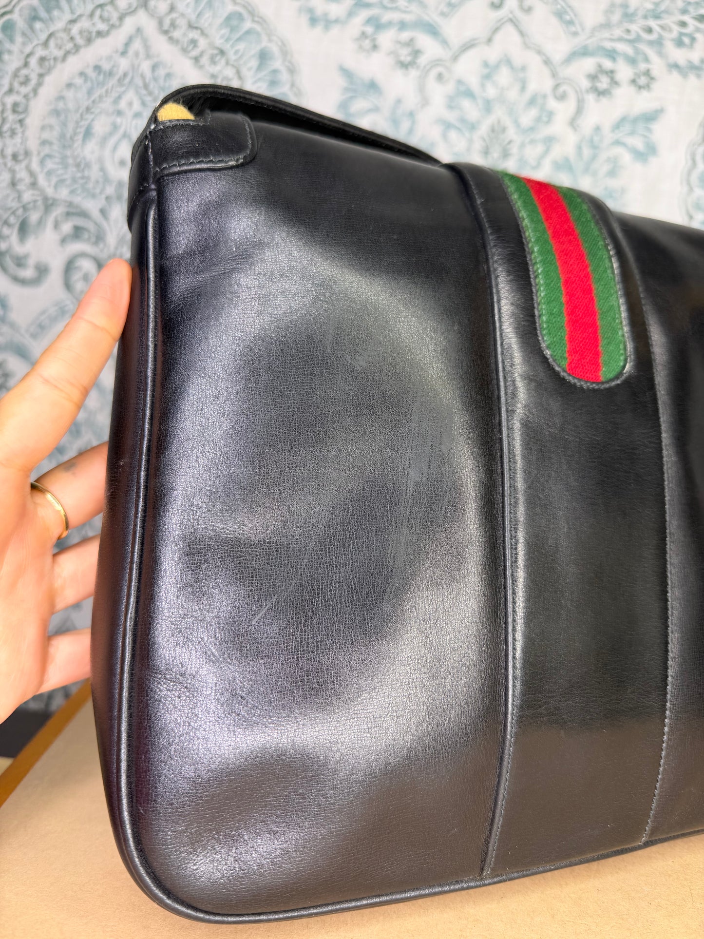 Gucci Vintage Sherry Line Shoulder Bag