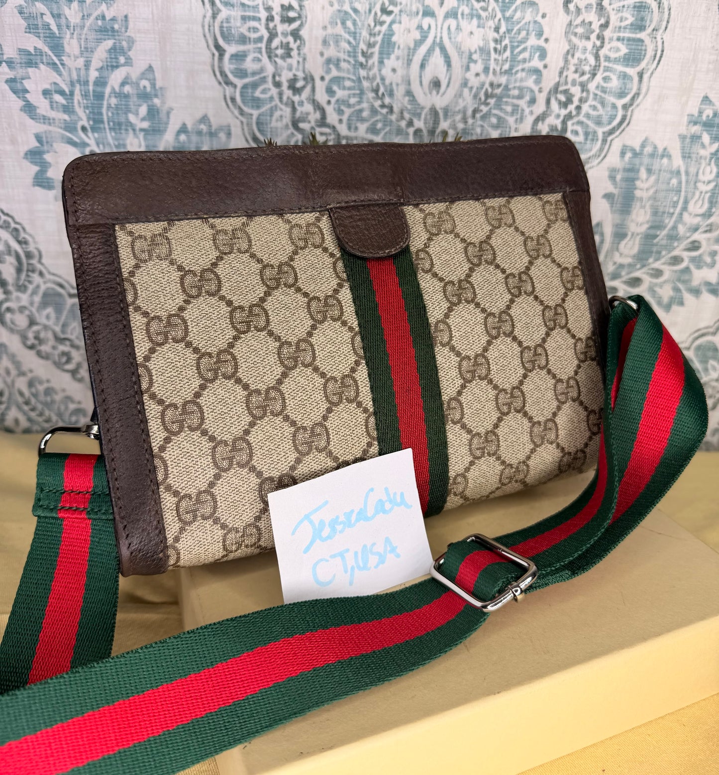Gucci Vintage Sherry Line Crossbody