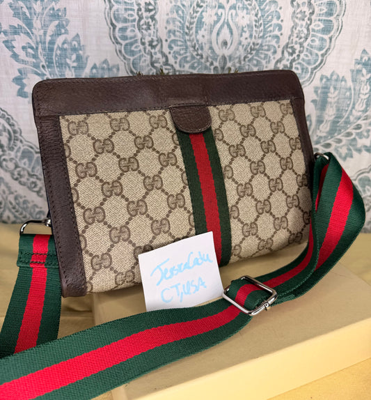 Gucci Vintage Sherry Line Crossbody
