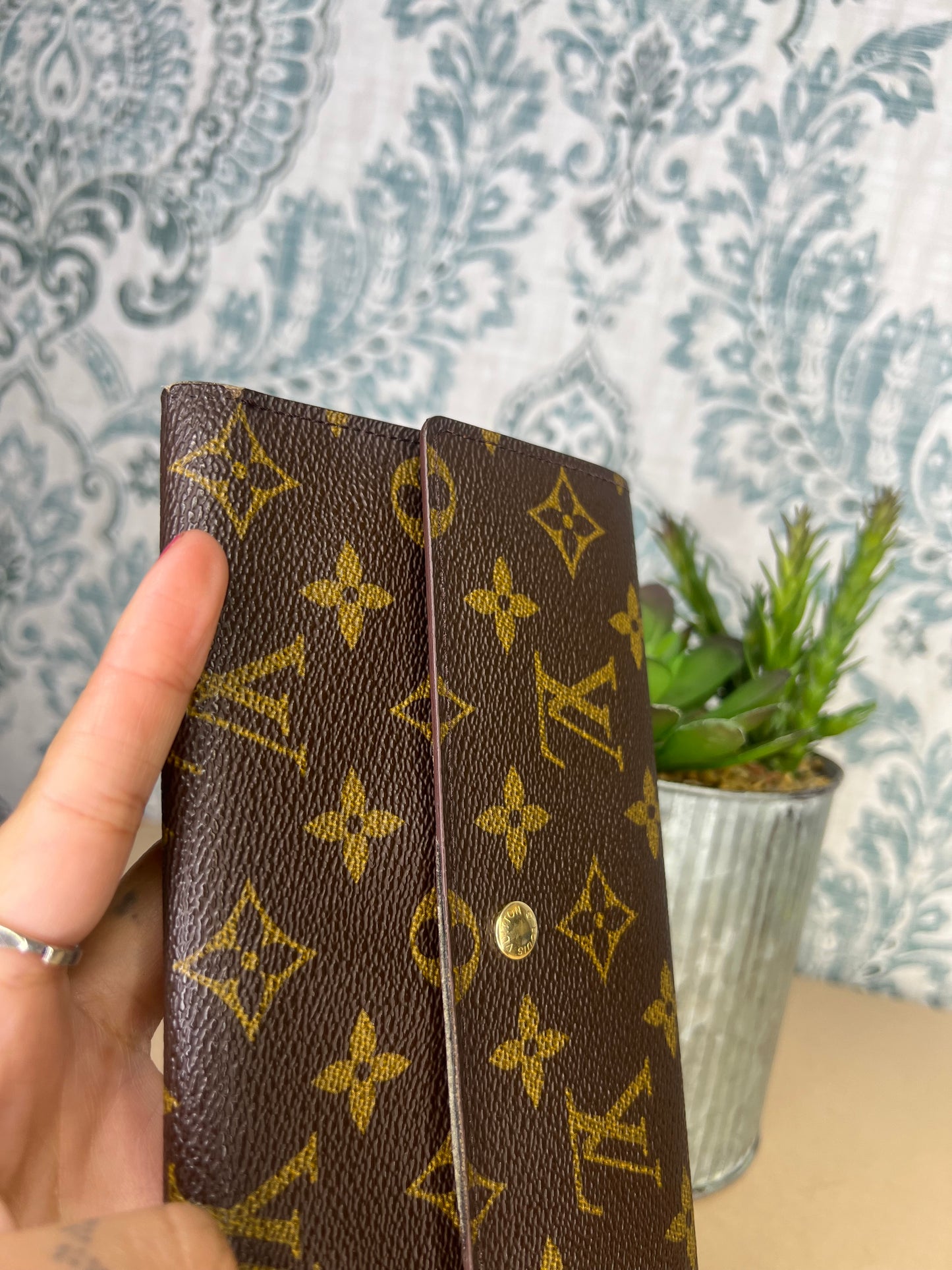 Louis Vuitton Monogram Porte Tresor International Wallet #1