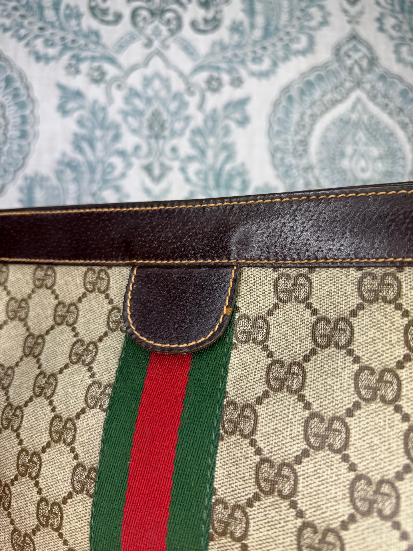 Gucci Supreme Sherry Line Clutch #2 (Parfums)