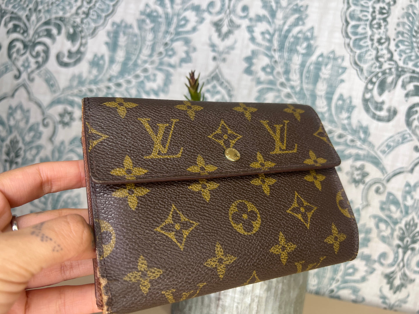 Louis Vuitton Monogram Passport Trifold Wallet #2