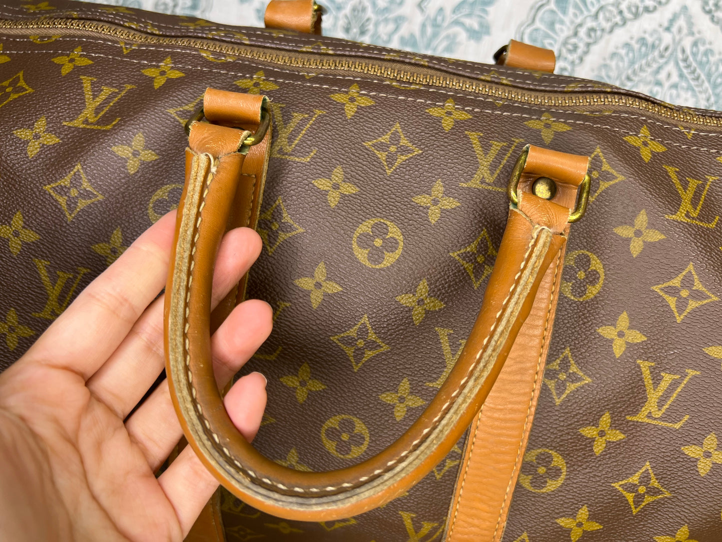 Louis Vuitton French Company Keepall 45 Bon Voyage Bazaar Beverly Hills