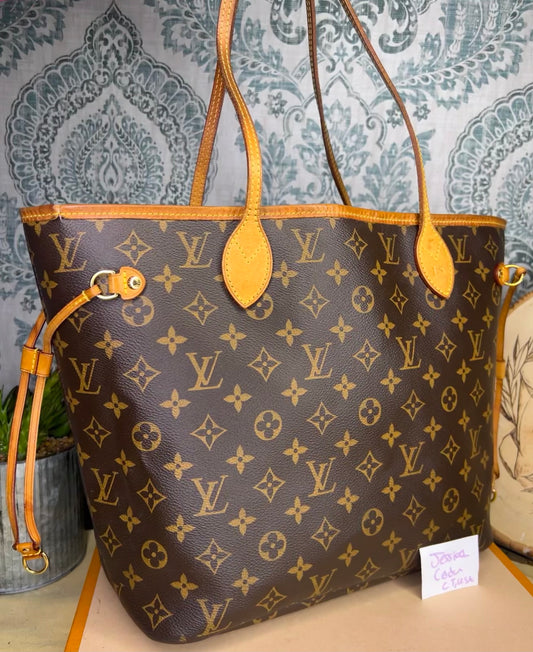 Louis Vuitton Neverfull MM Rose Ballerine