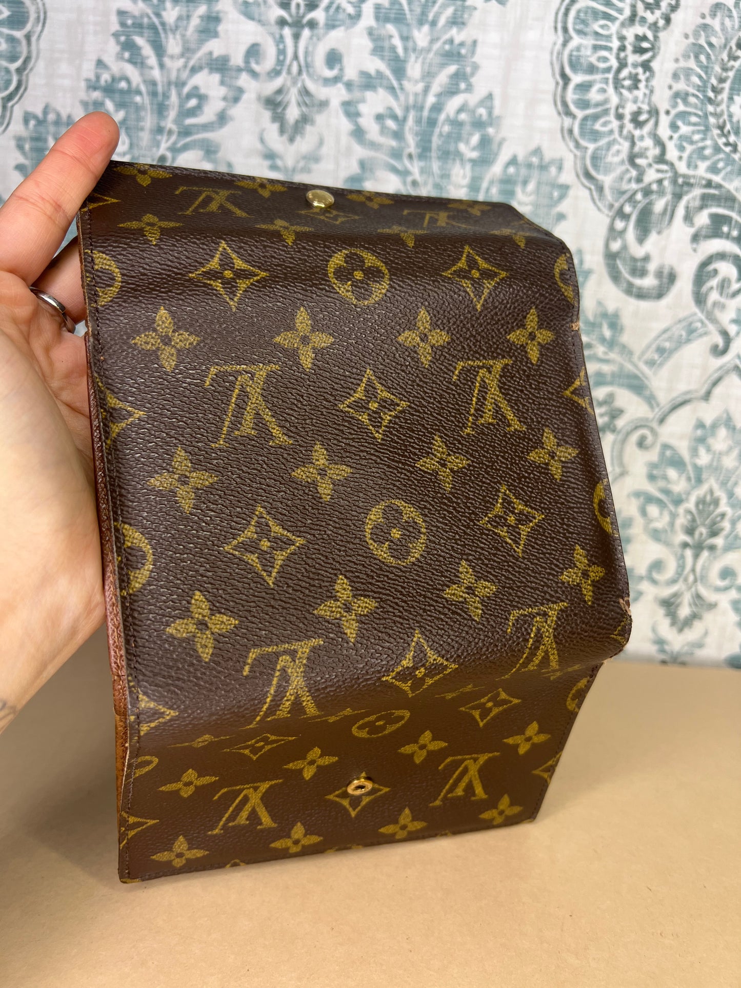 Louis Vuitton Monogram Passport Trifold Wallet #3