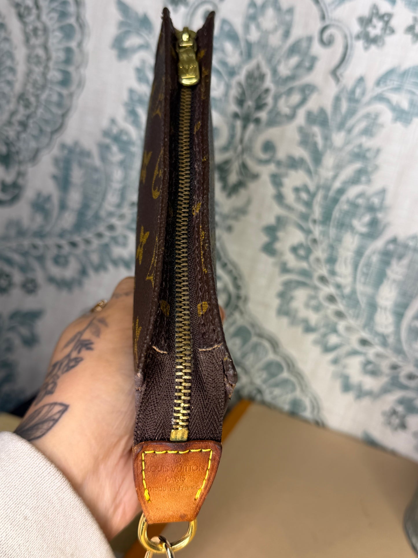 Louis Vuitton Monogram Bucket PM Pochette #4J