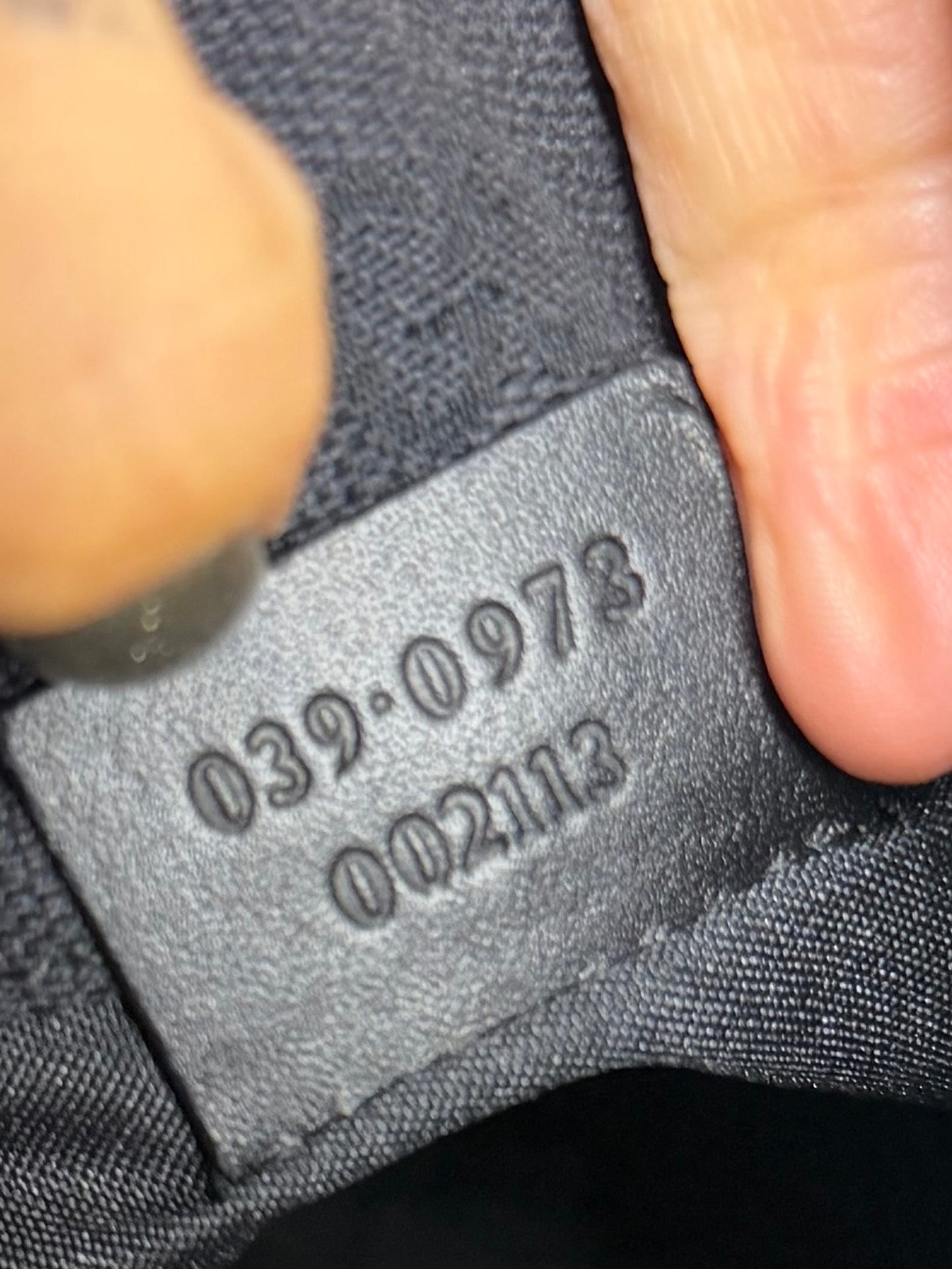 Gucci Black Drawstring Pouch