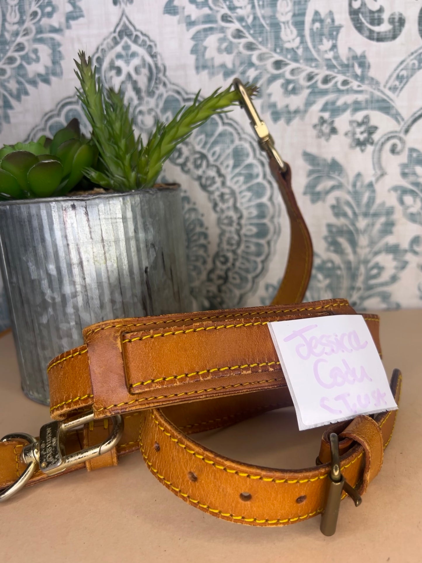 Louis Vuitton Bandouliere Vachetta Strap