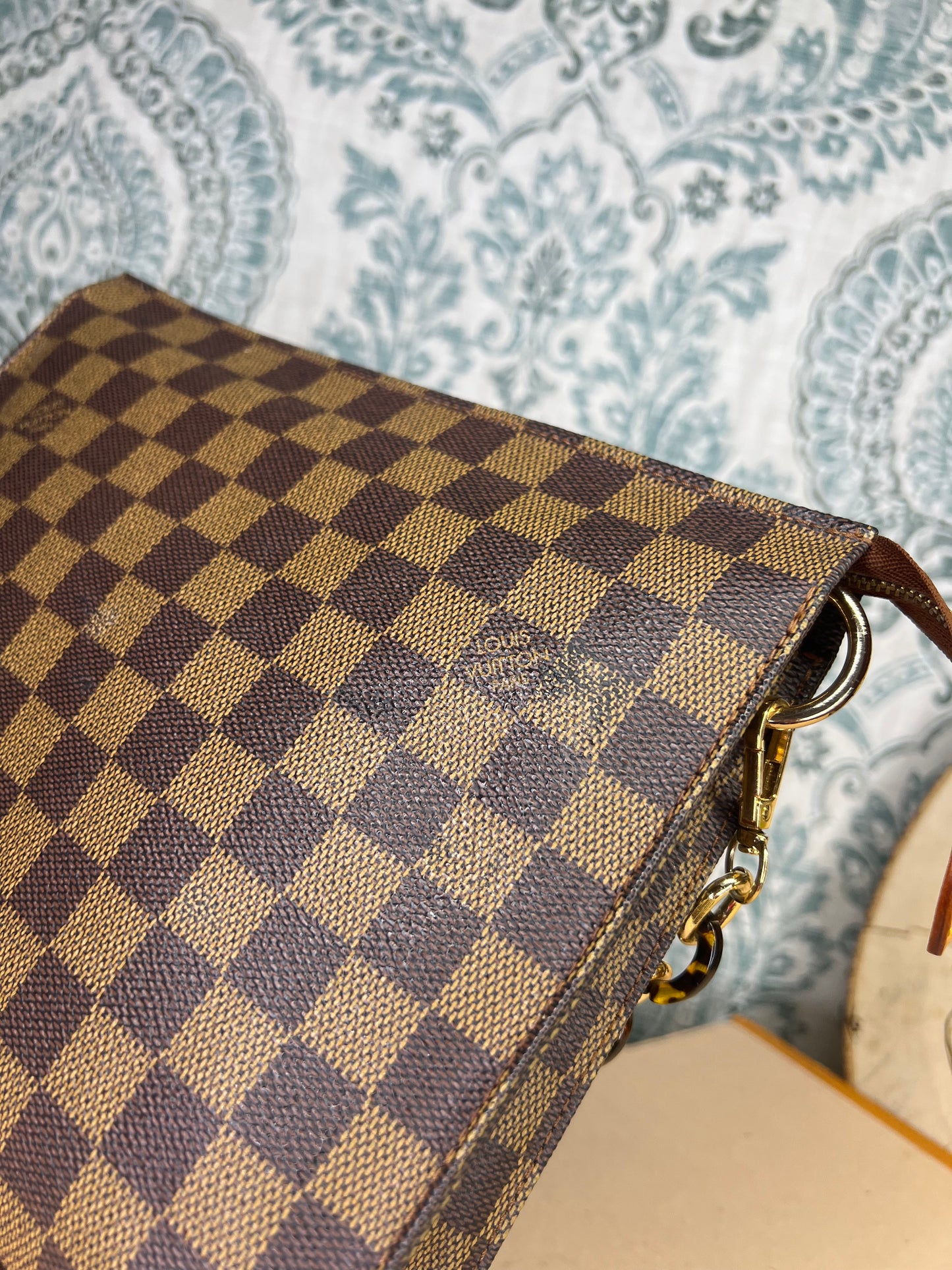 Louis Vuitton Damier Ebene Centainaire Limited Edition Toiletry 26