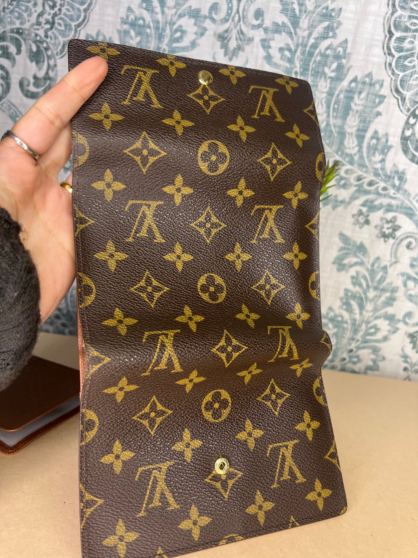 Louis Vuitton Monogram Passport Trifold Wallet #6