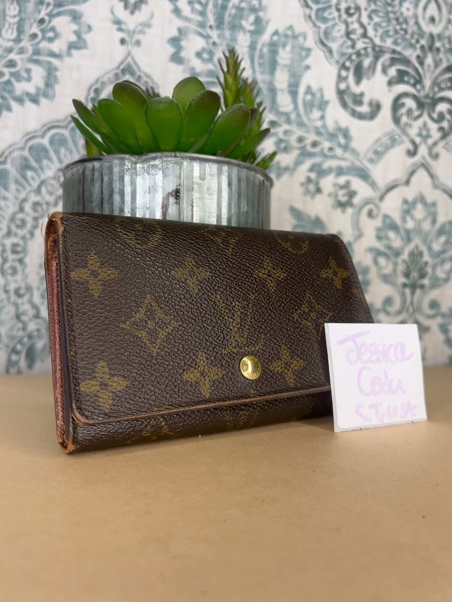 Louis Vuitton Porte Monnaie Tresor Wallet #4