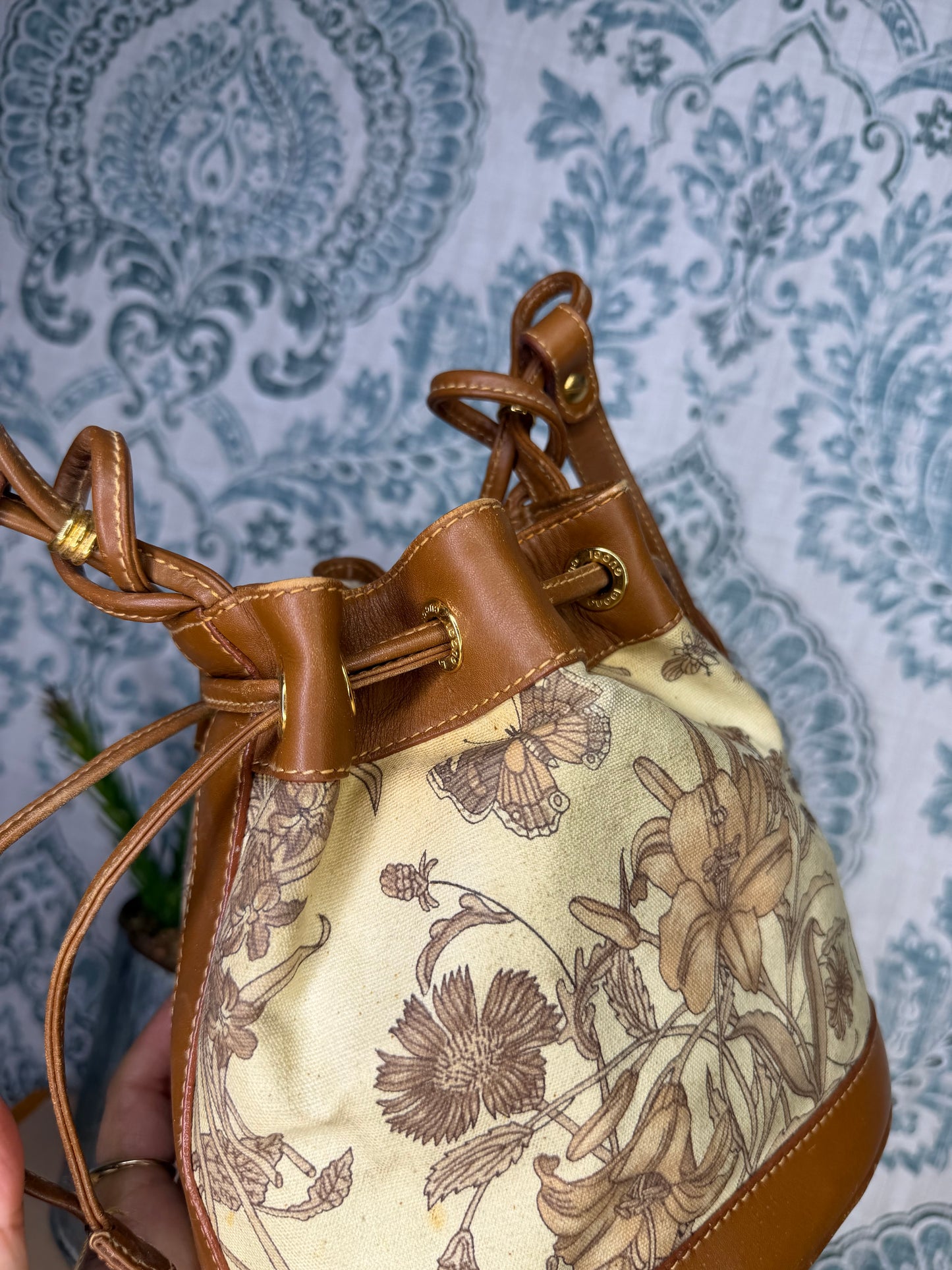 Gucci Floral Bucket Bag
