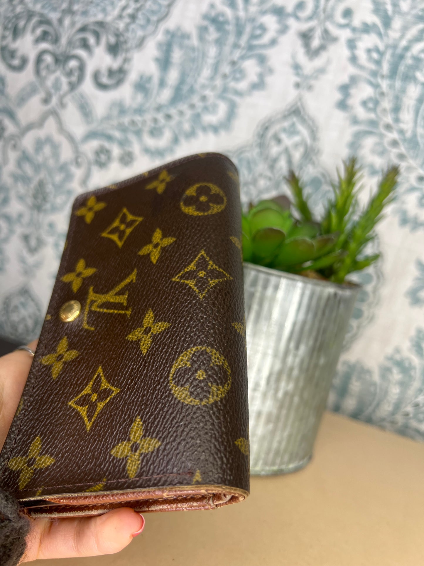 Louis Vuitton Porte Monnaie Tresor Wallet #1