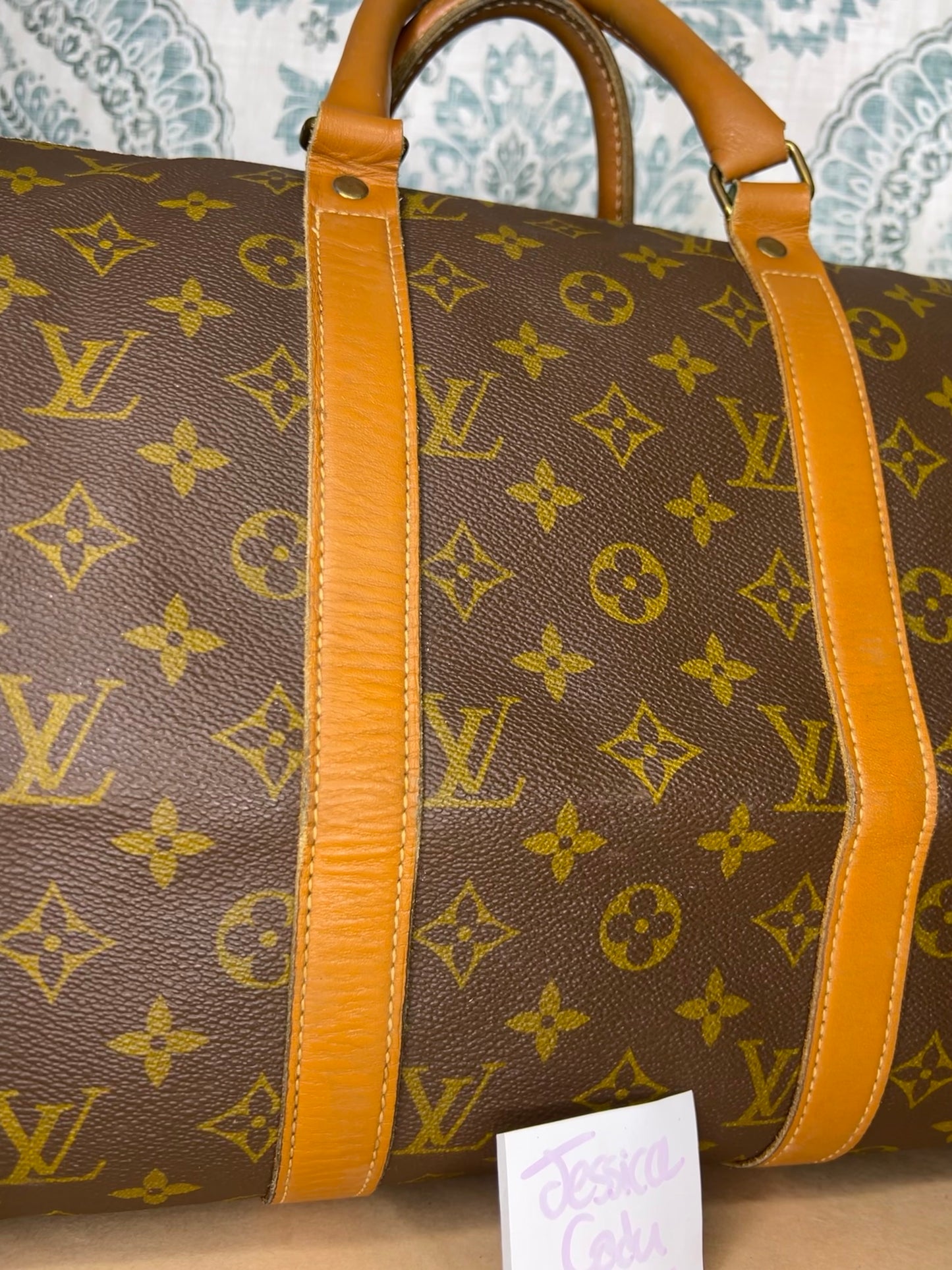 Louis Vuitton French Company Keepall 45 Bon Voyage Bazaar Beverly Hills