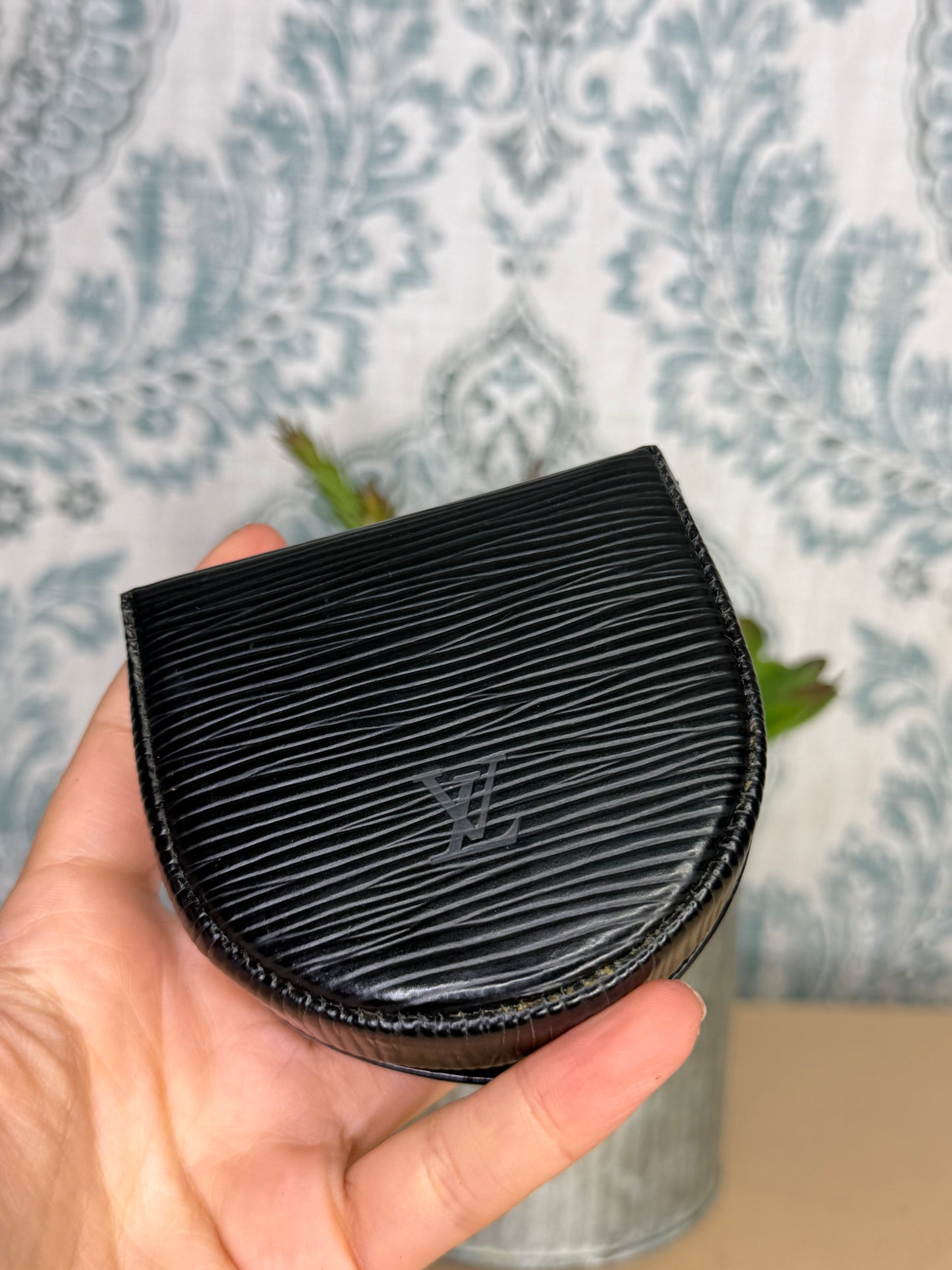 Louis Vuitton Epi Coin Purse Black