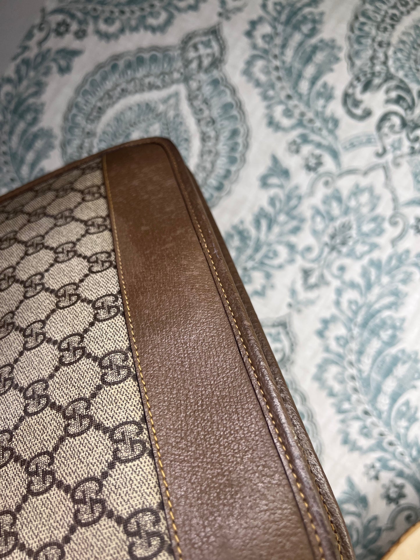 Gucci Vintage Brown Clutch