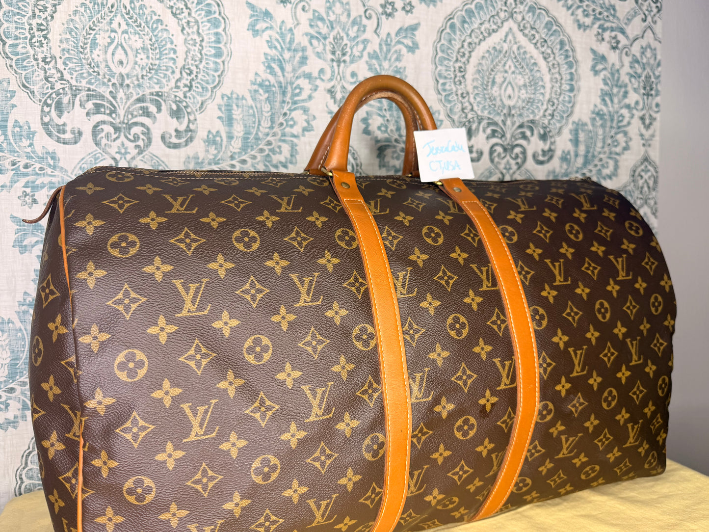 Louis Vuitton French Company Keepall 55