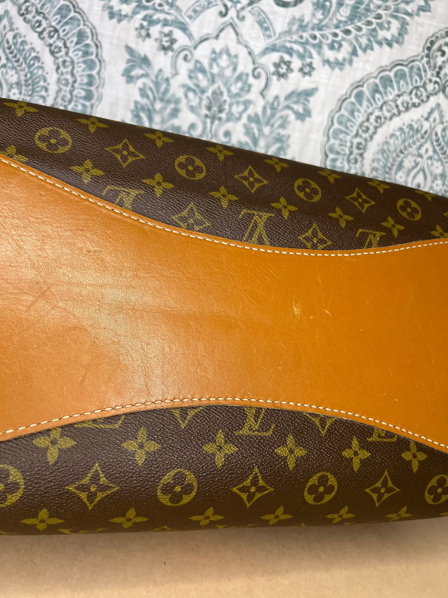 Louis Vuitton French Company Vintage Train Case / Cosmetic Case