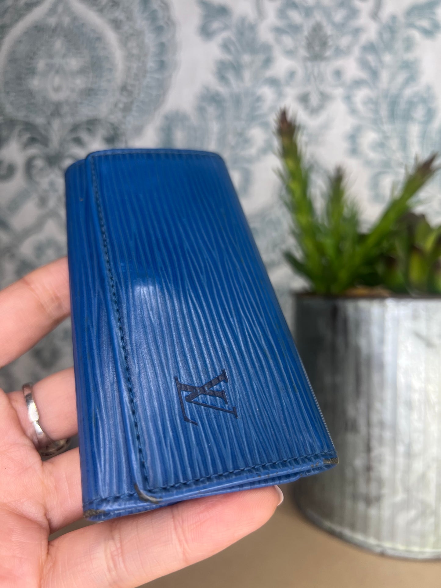 Louis Vuitton Epi Blue Key Holder #1