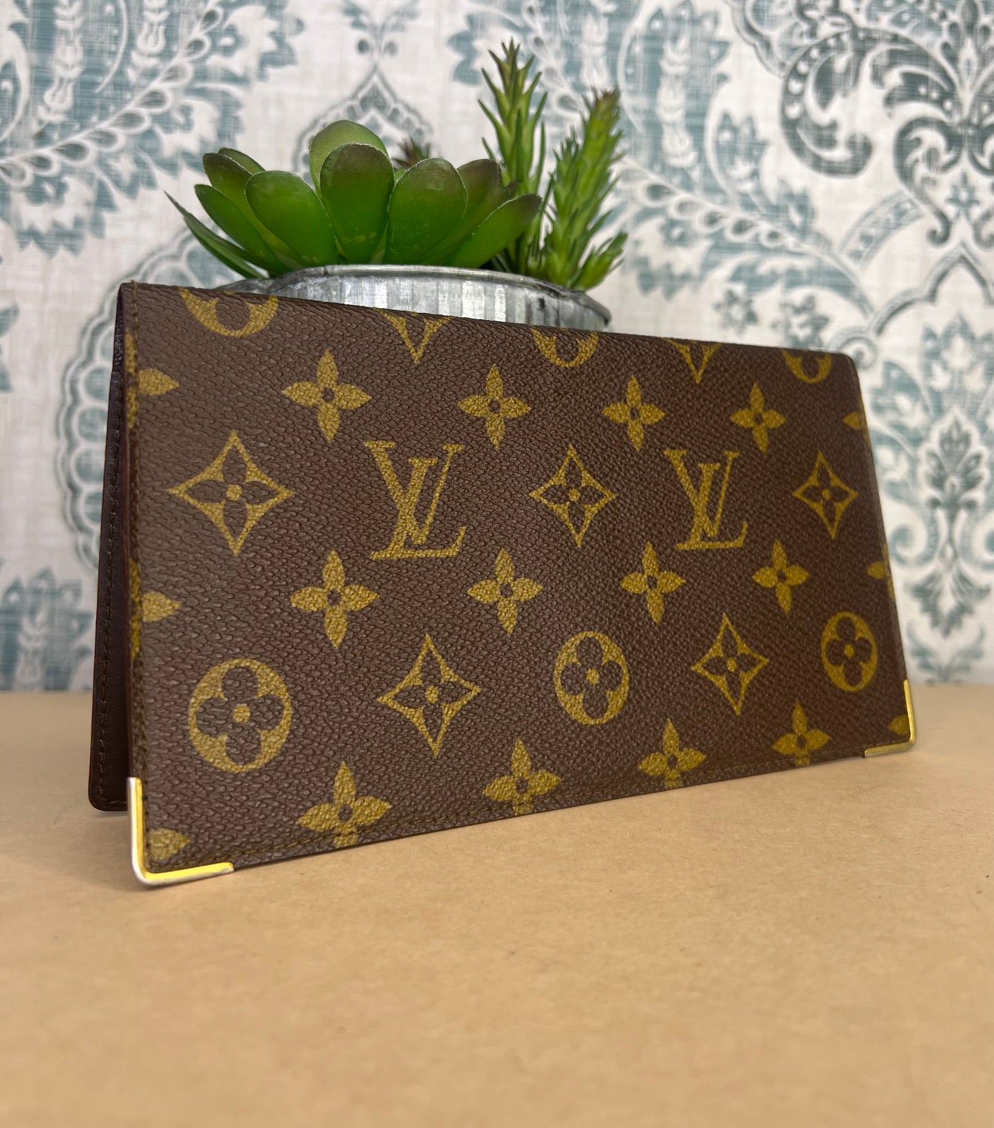 Louis Vuitton Monogram Horizontal Checkbook Holder