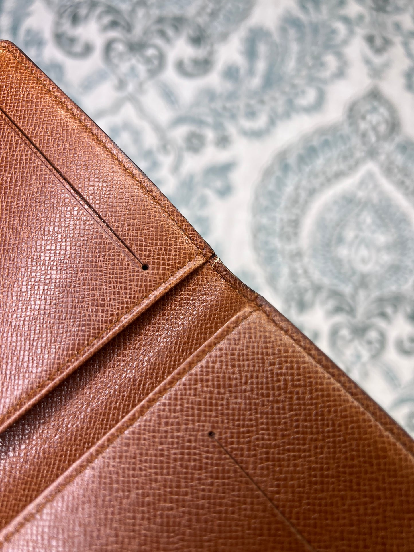 Louis Vuitton Monogram Checkbook Wallet/Cover