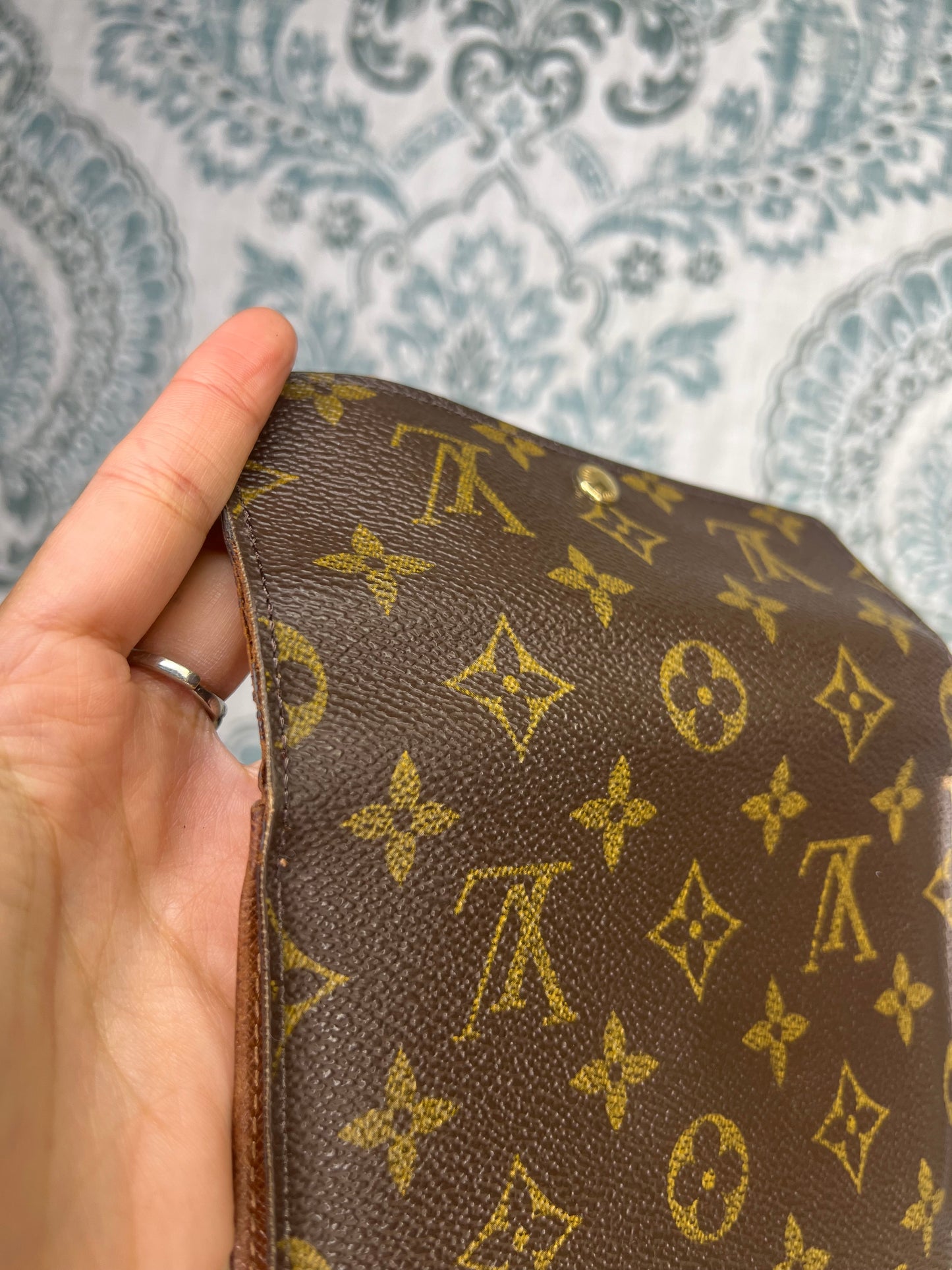Louis Vuitton Monogram Passport Trifold Wallet #3