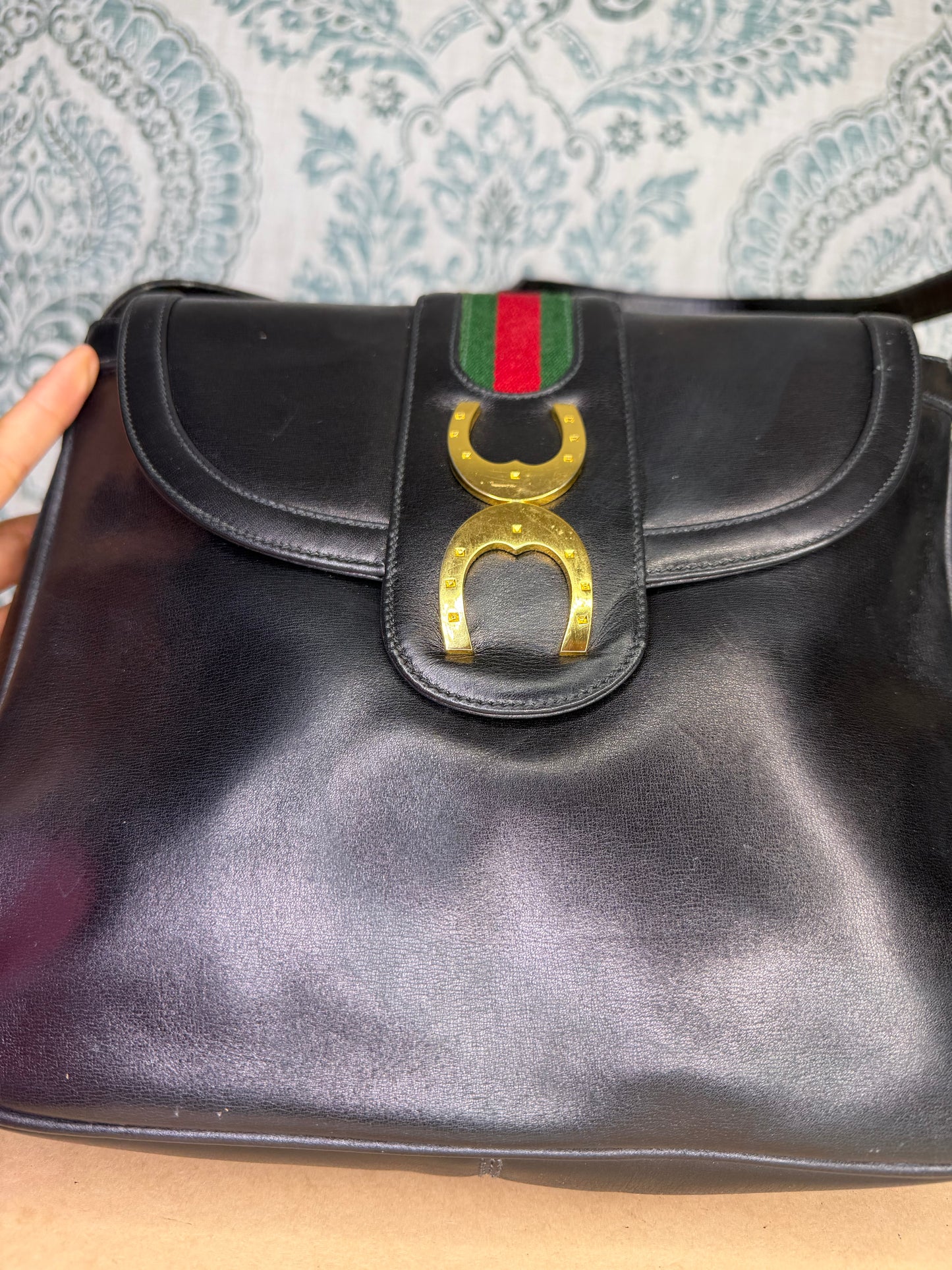 Gucci Vintage Sherry Line Shoulder Bag