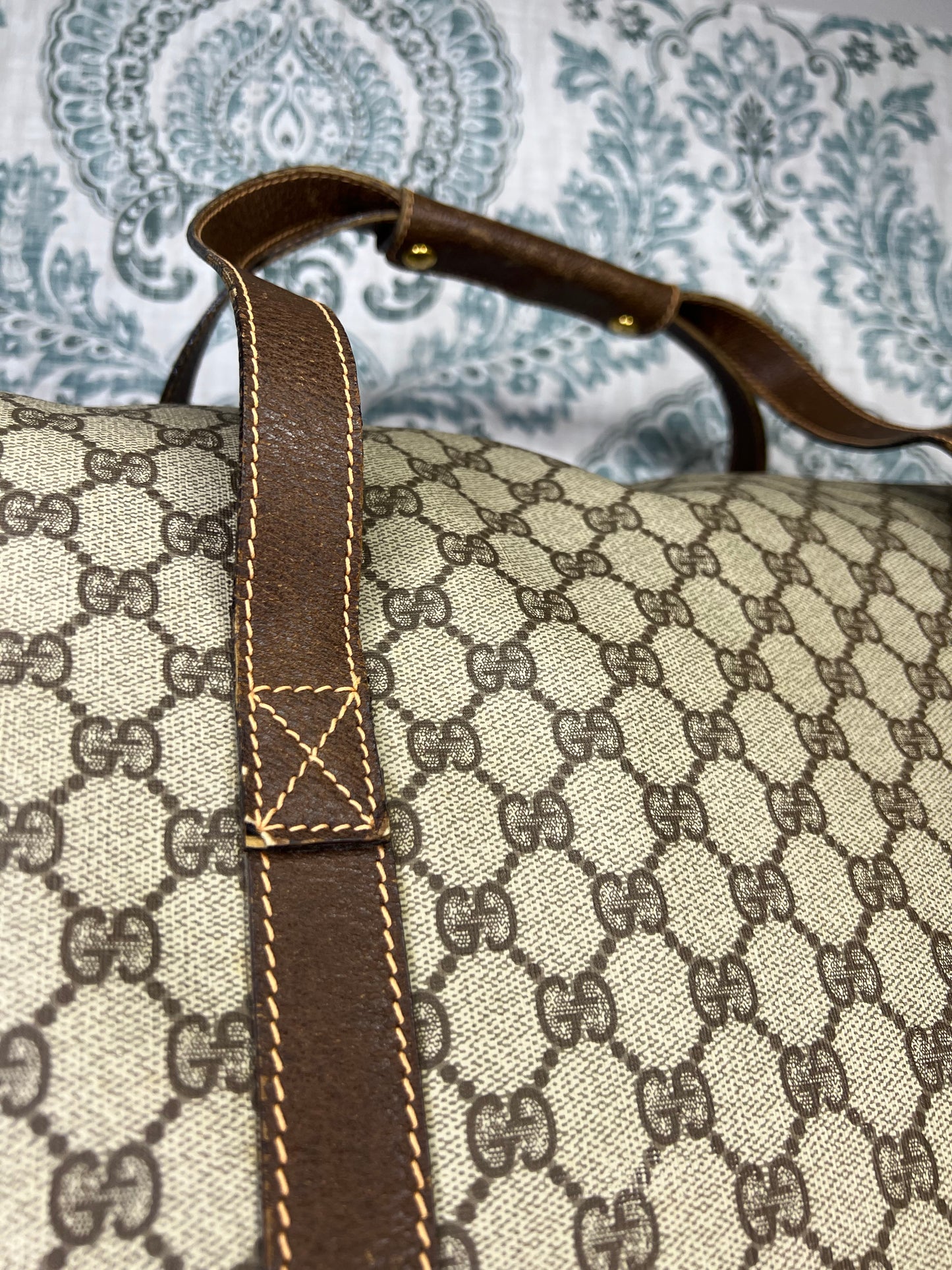 Gucci Supreme Weekender Duffle Bag