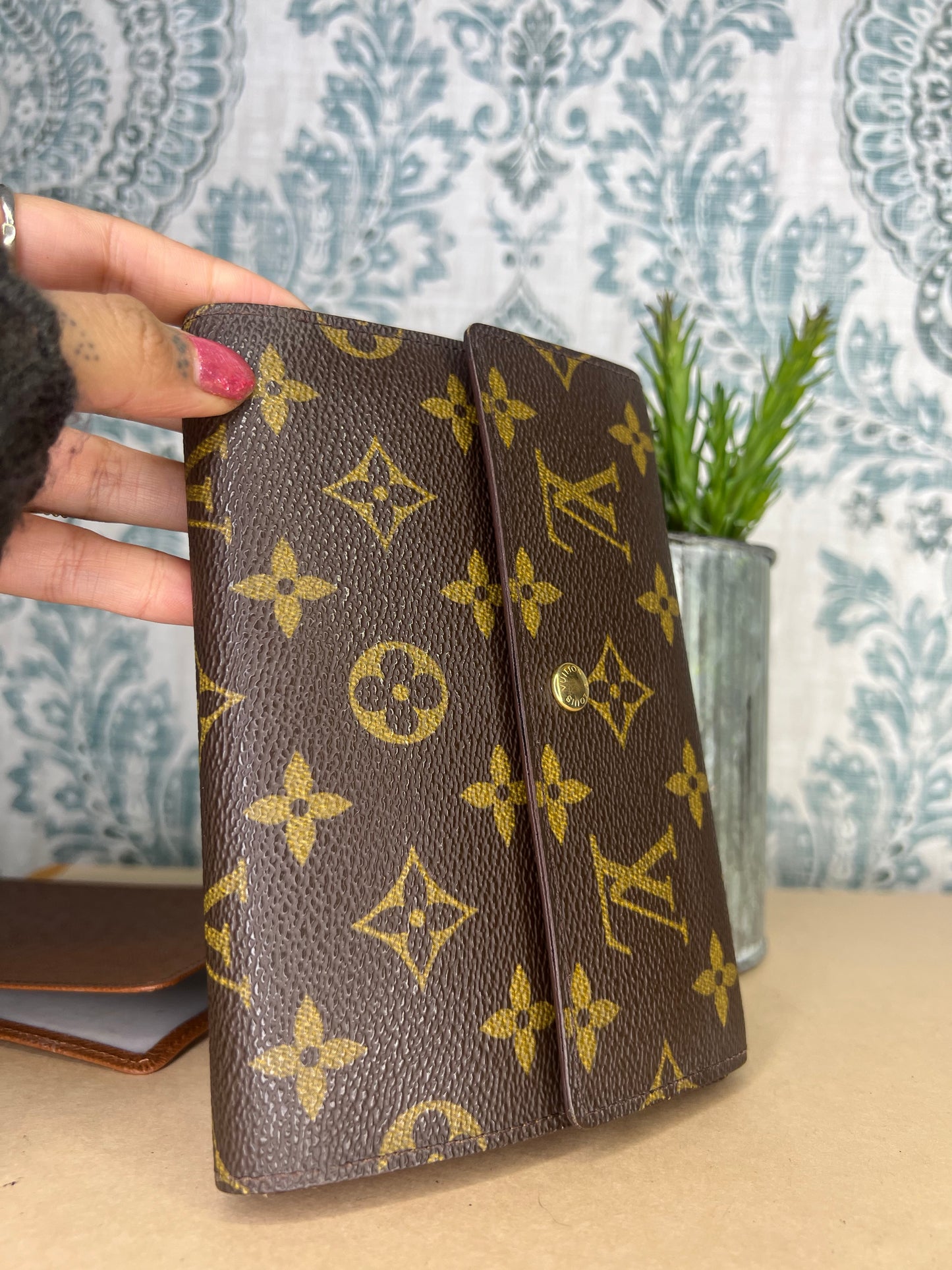 Louis Vuitton Monogram Passport Trifold Wallet #6